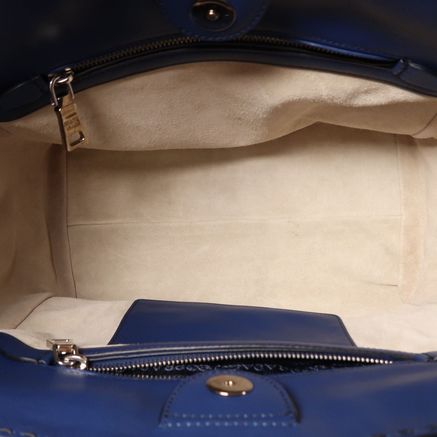 Prada Cowhide Leather 2Way Shoulder Bag 2way Shoulder Bag Blue Calfskin (cowhide) Bn 2857