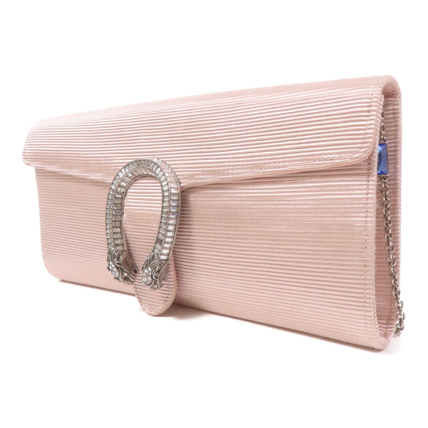 Gucci Satin Shoulder Bag Pink Other Satin 731751 Fabif