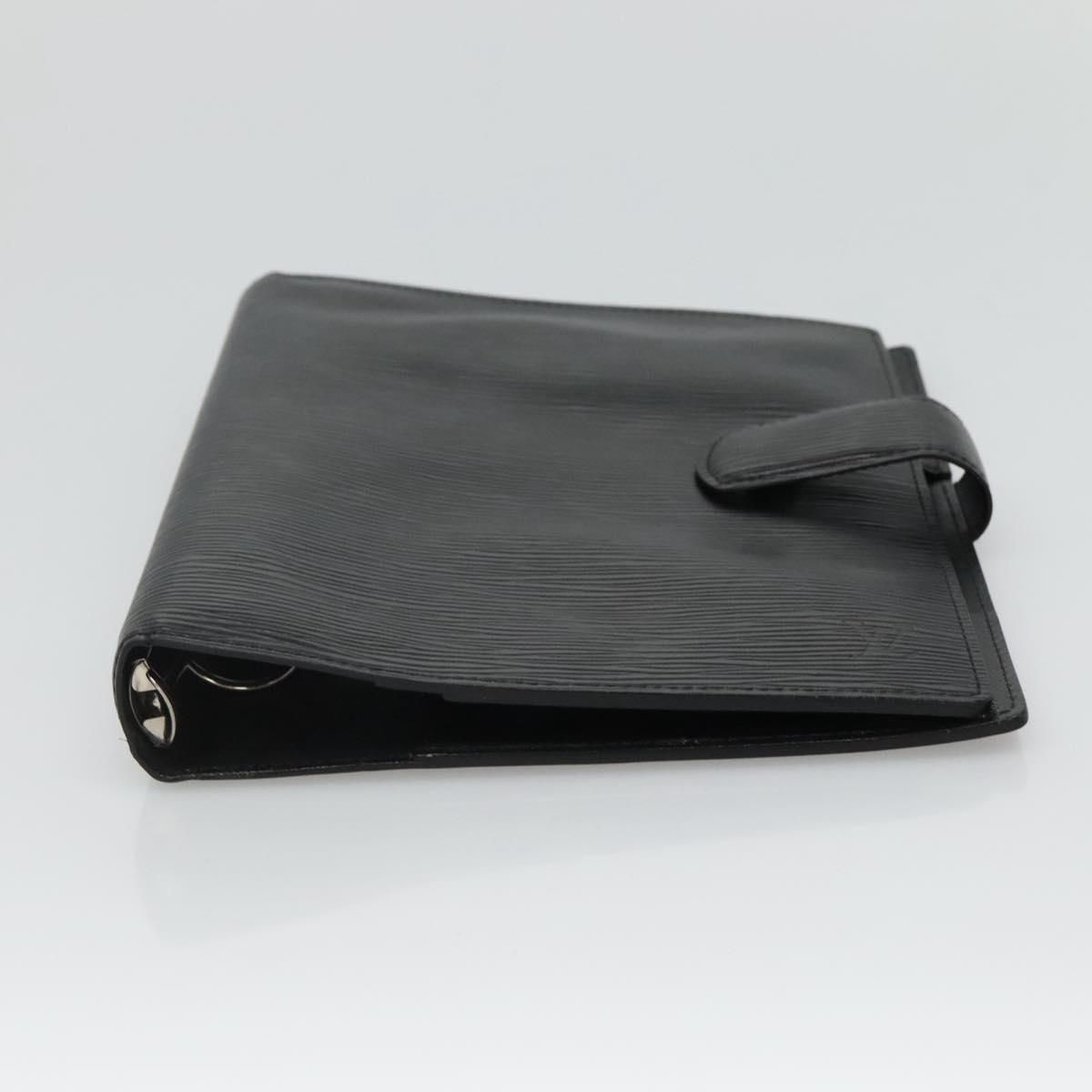 Louis Vuitton Epi Agenda Gm Day Planner Cover Black R 20212 Lv Auth