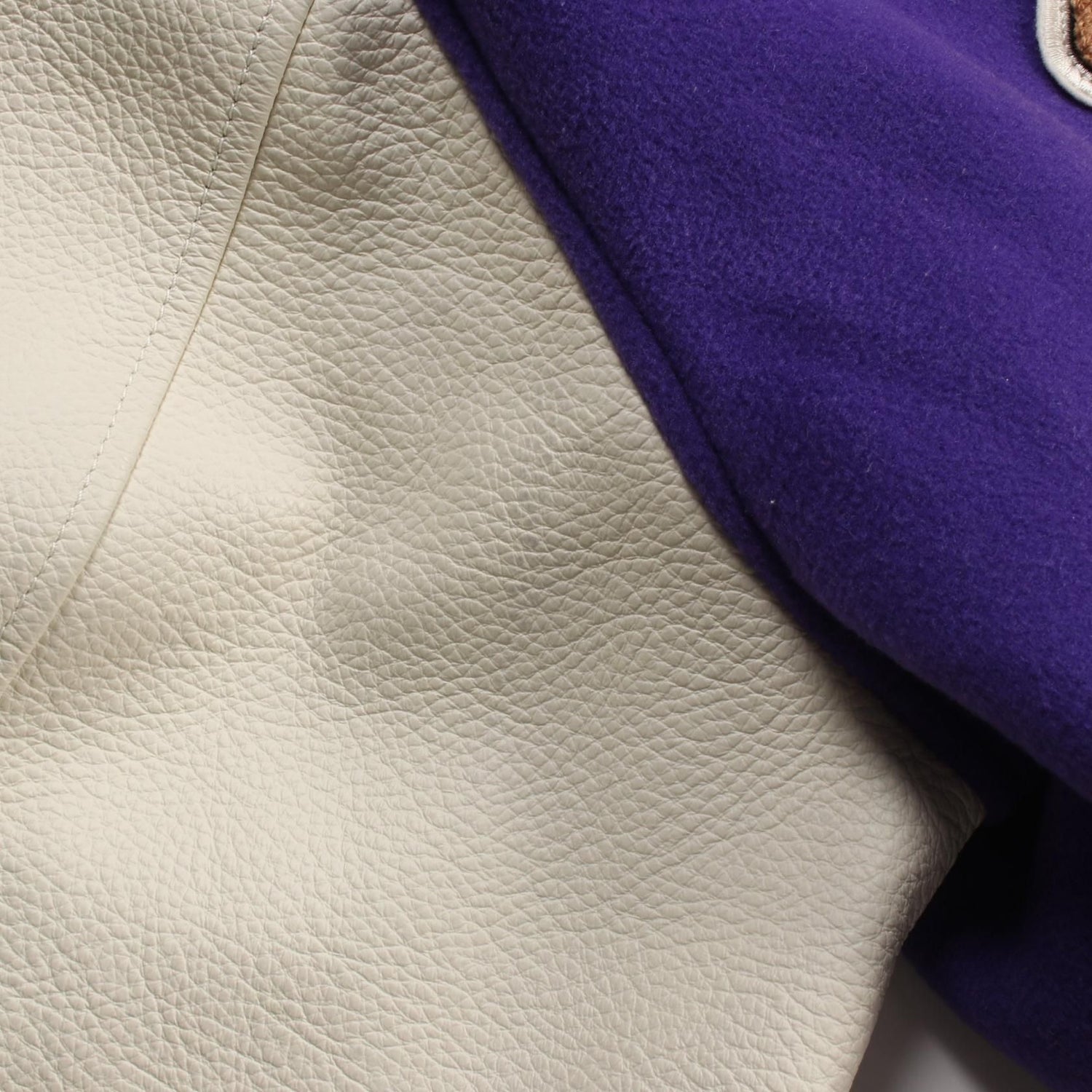 Louis Vuitton Multi Patch Mixed Leather Varsity Blouson Fig Purple White Multicolor Blouson Rm 222 Mjy Hnl 90e