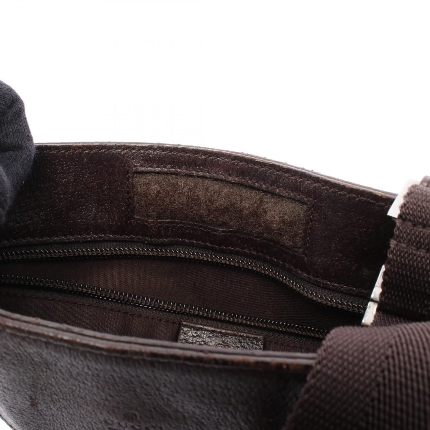 Gucci Gg Canvas Shoulder Bag Beige Brown Canvas 27639