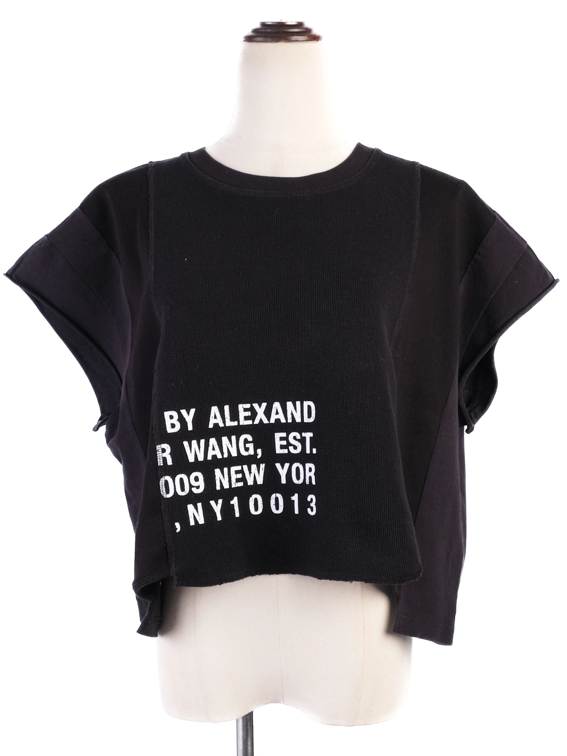 Excellent Alexander Wang Black Nylon Top Size S Women&