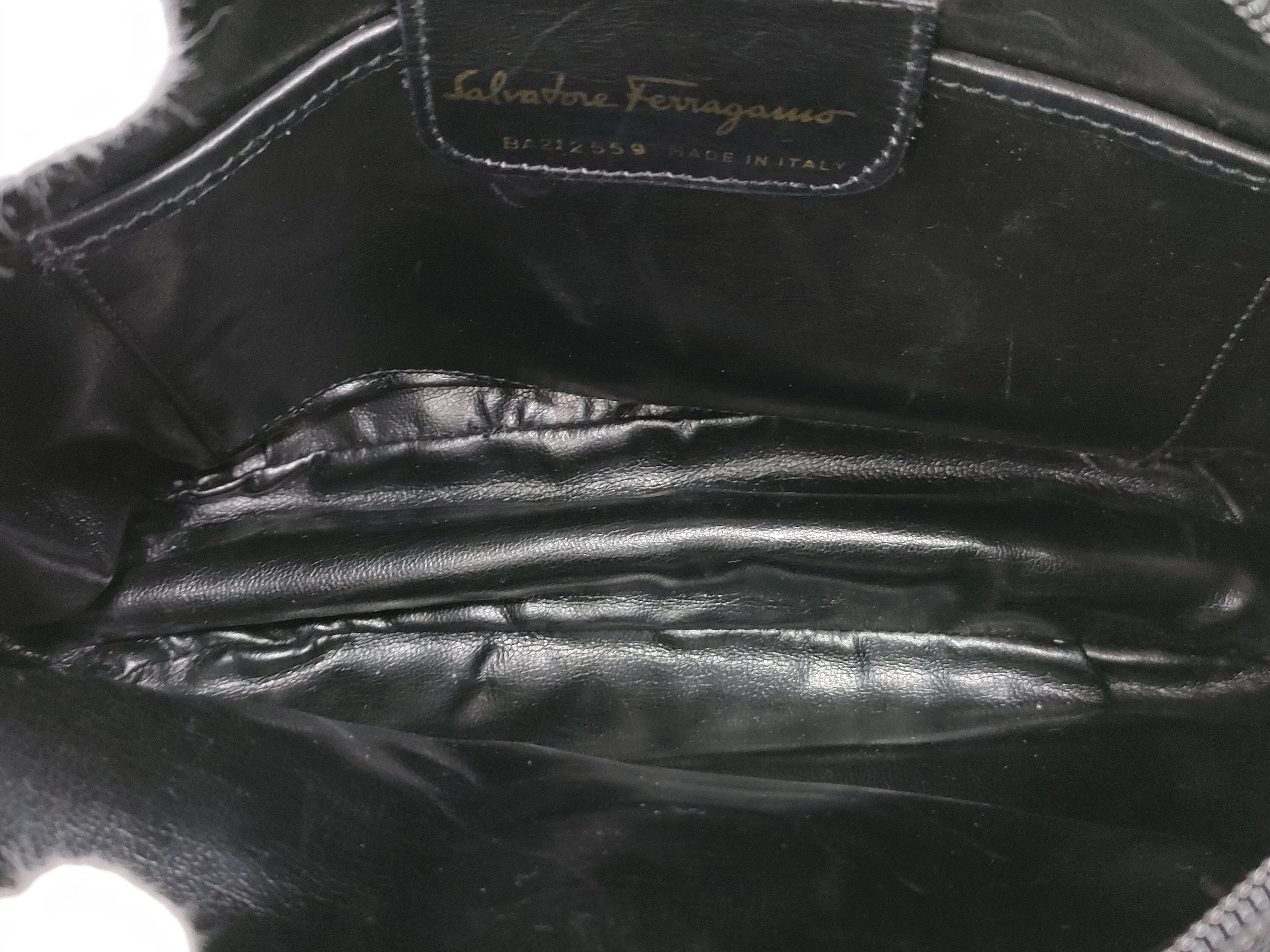 Salvatore Ferragamo Vara Leather Shoulder Bag