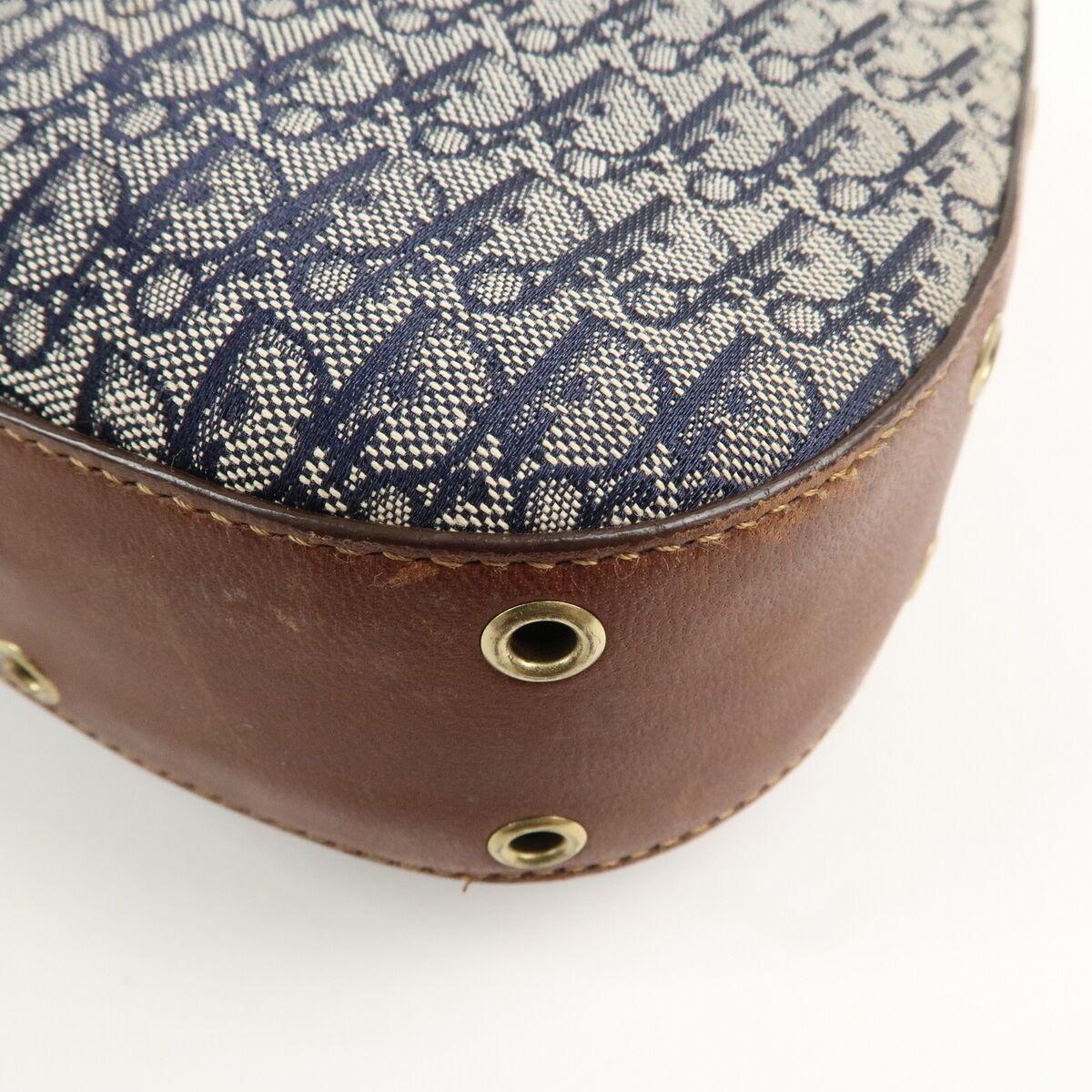 Christian Dior Trotter Street Chic Canvas Shoulder Bag