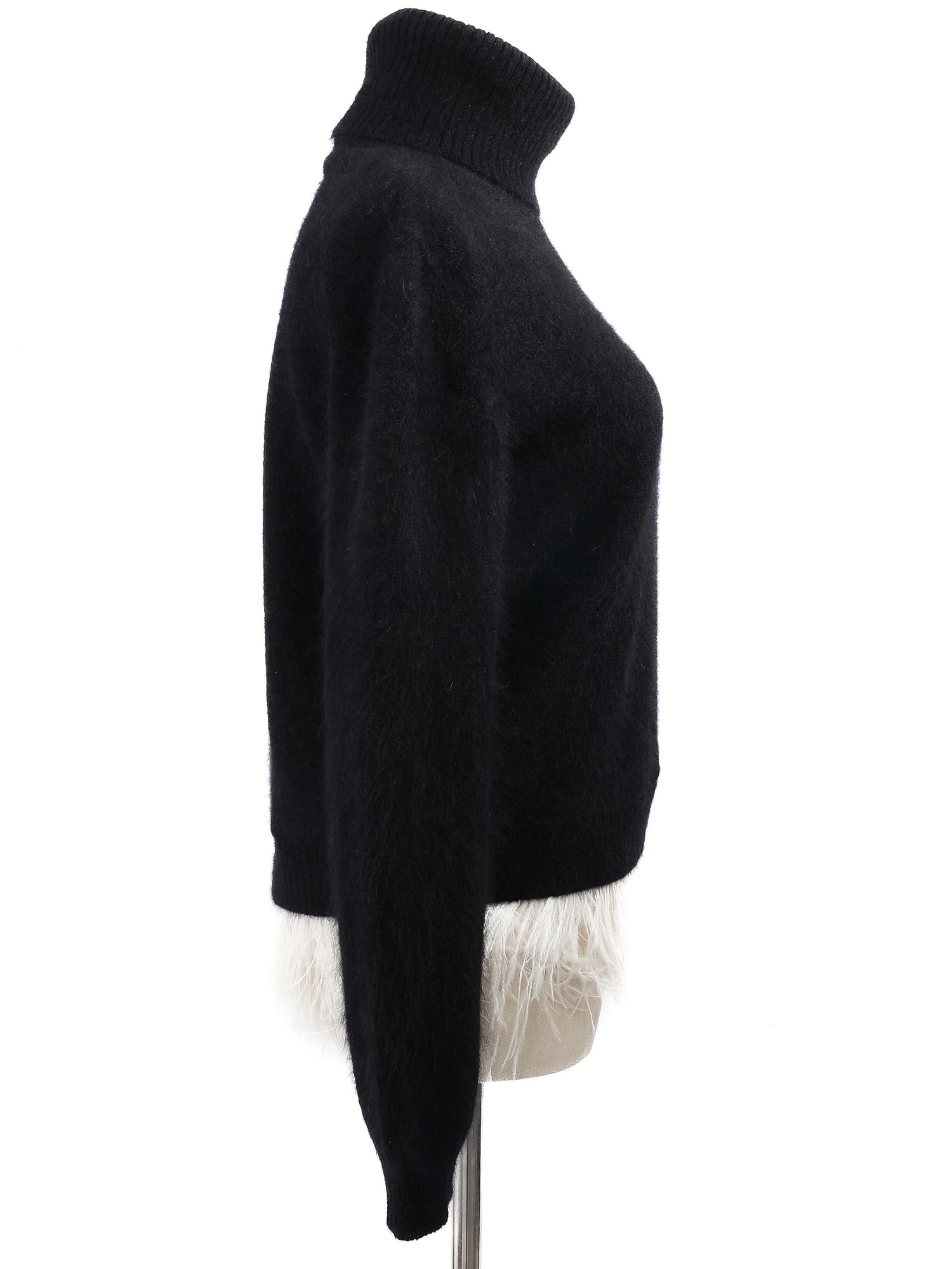 Excellent N21 Black Turtleneck Sweater Nylon Women