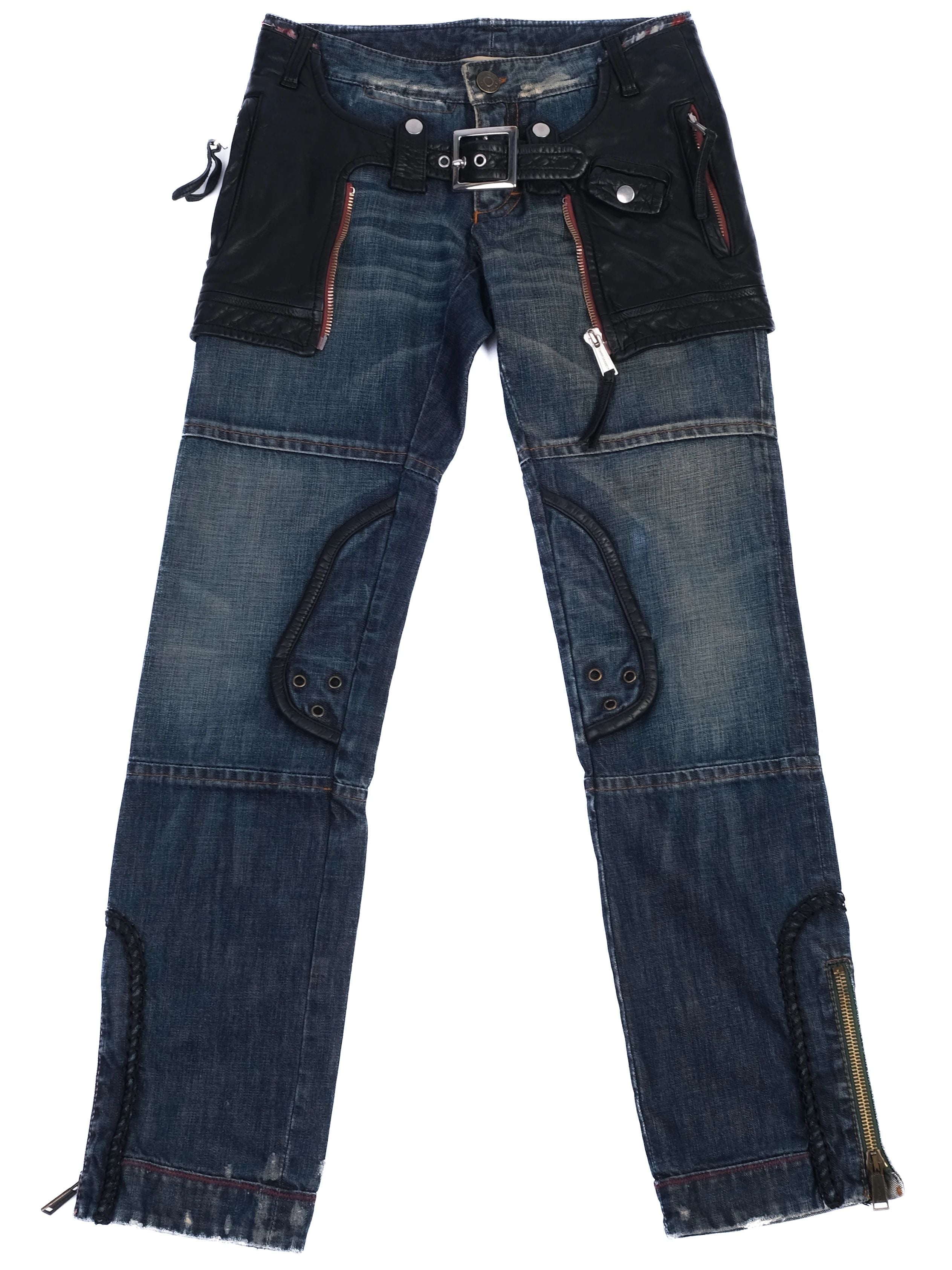 EXCELLENT Dsquared2 Blue Jeans Cotton Natural Women&