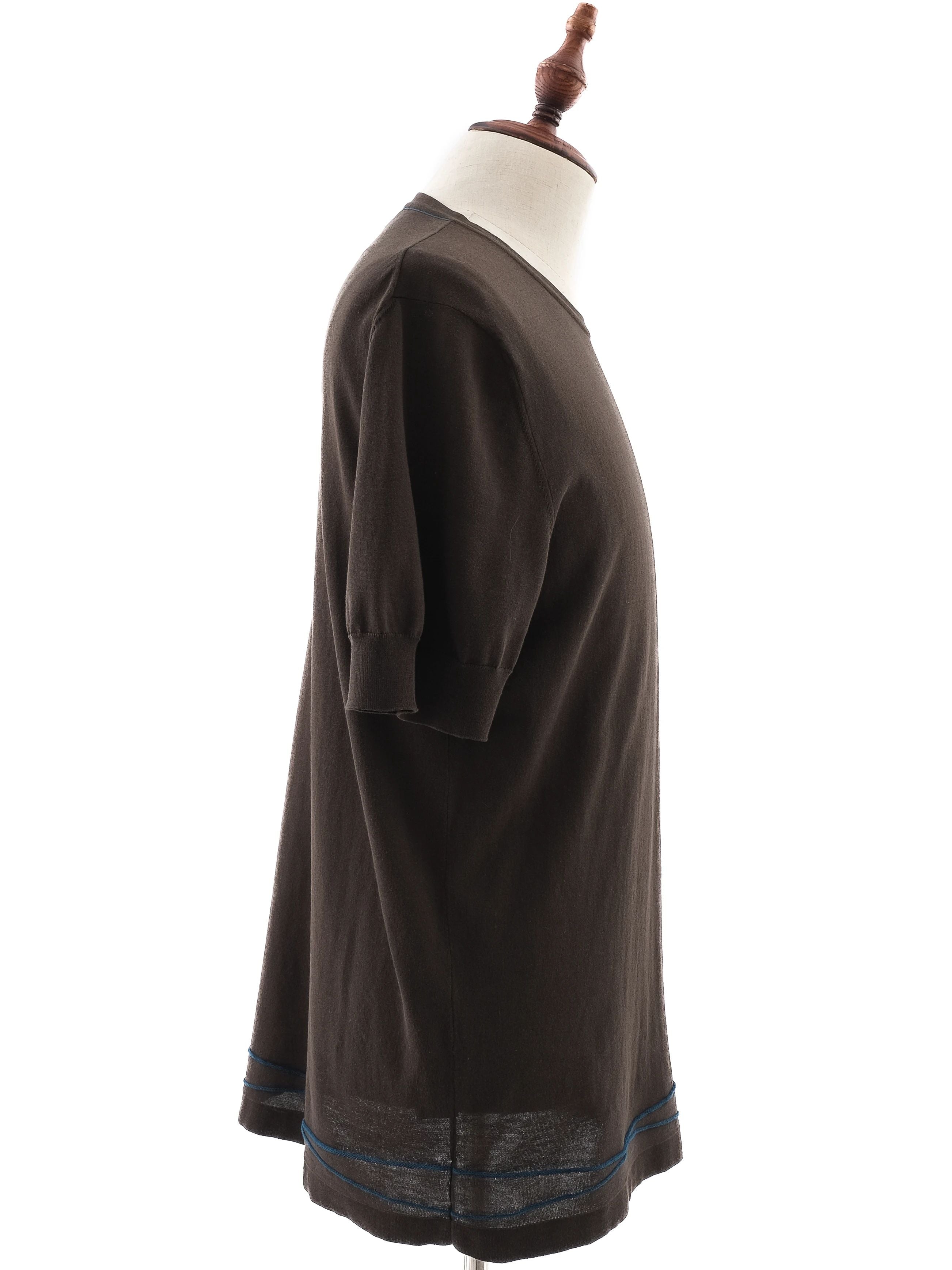 Excellent Hermes Green Cotton T-Shirt Size L for Men