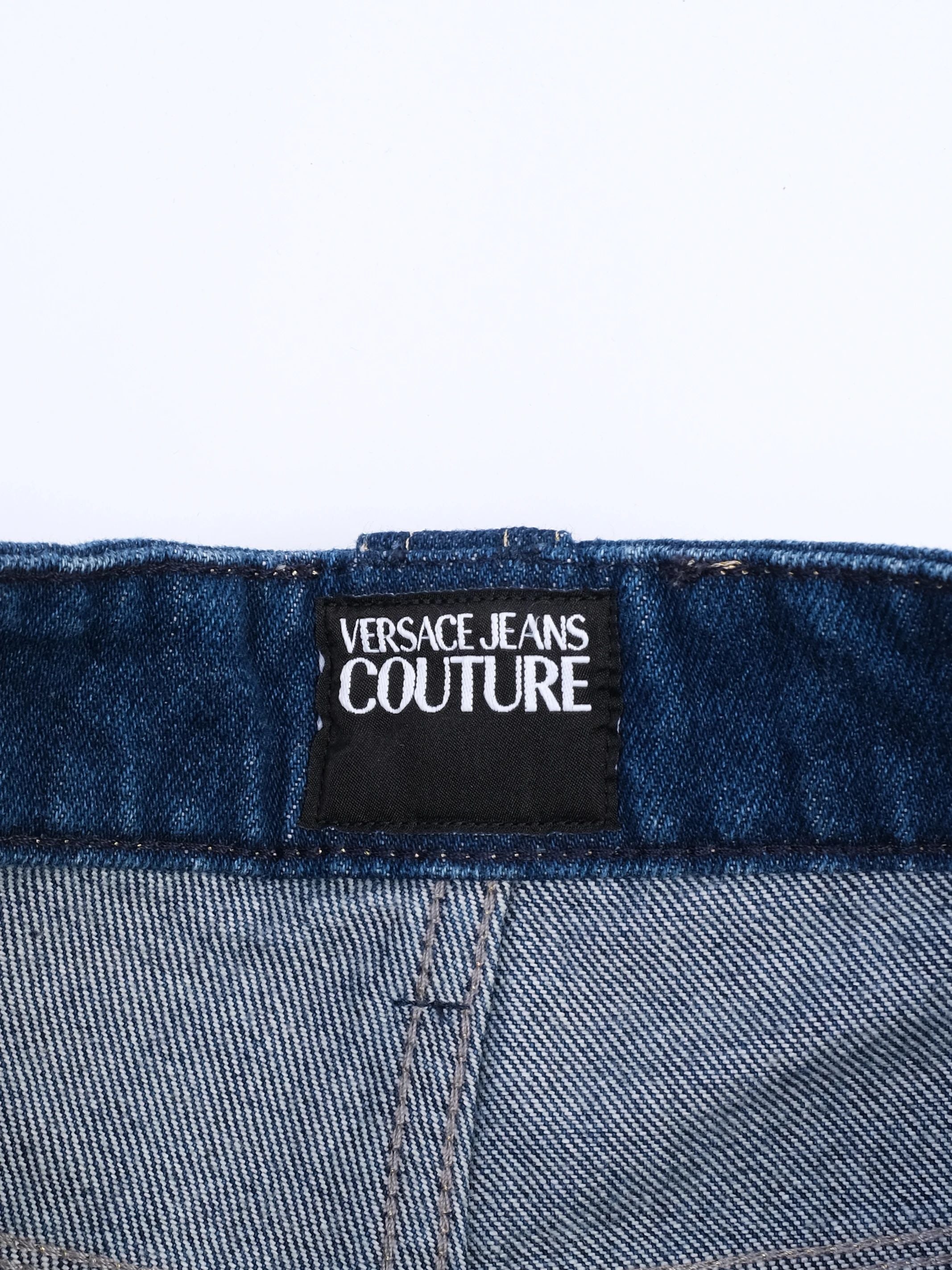 Excellent Versace Jeans Couture Blue Denim Size M Women