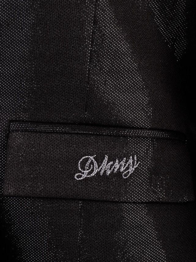 Excellent DKNY Kids Black Polyester Blazer Size 14