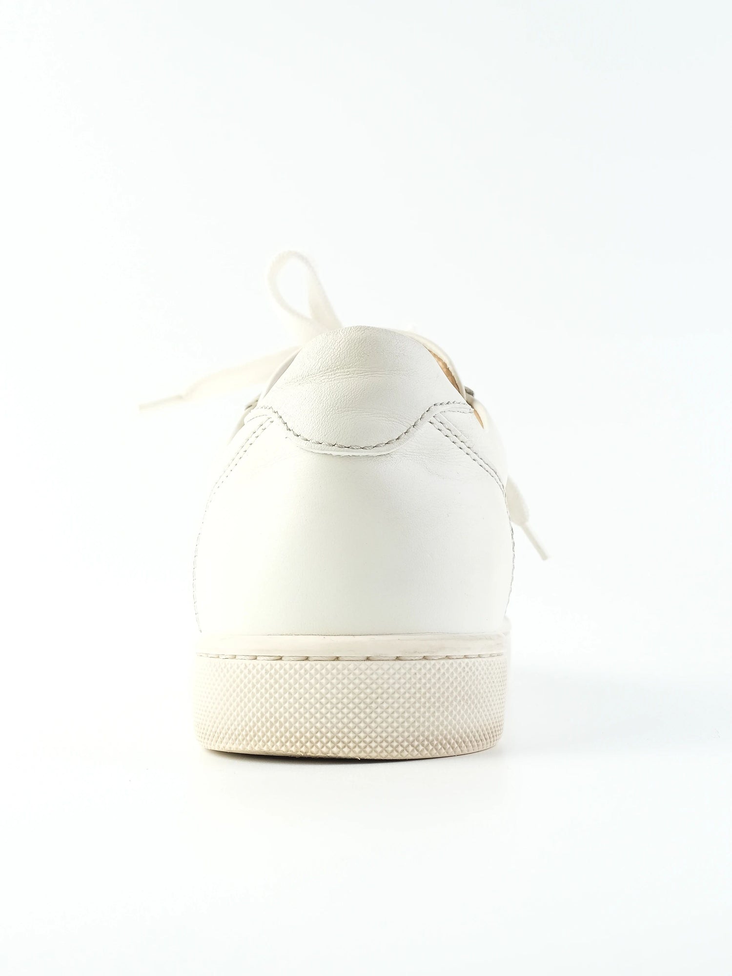 Excellent Christian Louboutin White Leather Sneakers Size 36