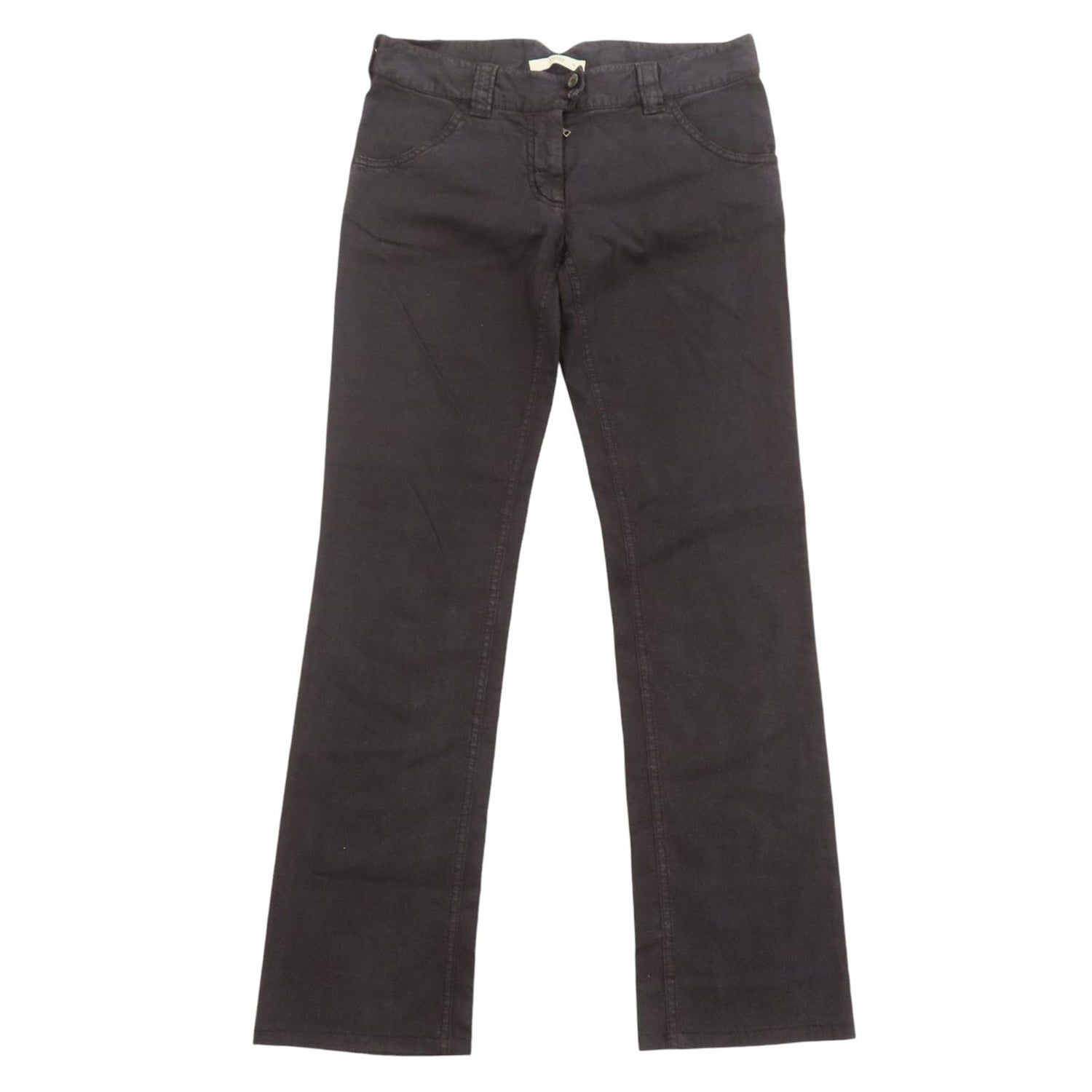 Prada Black Cotton Pants 40