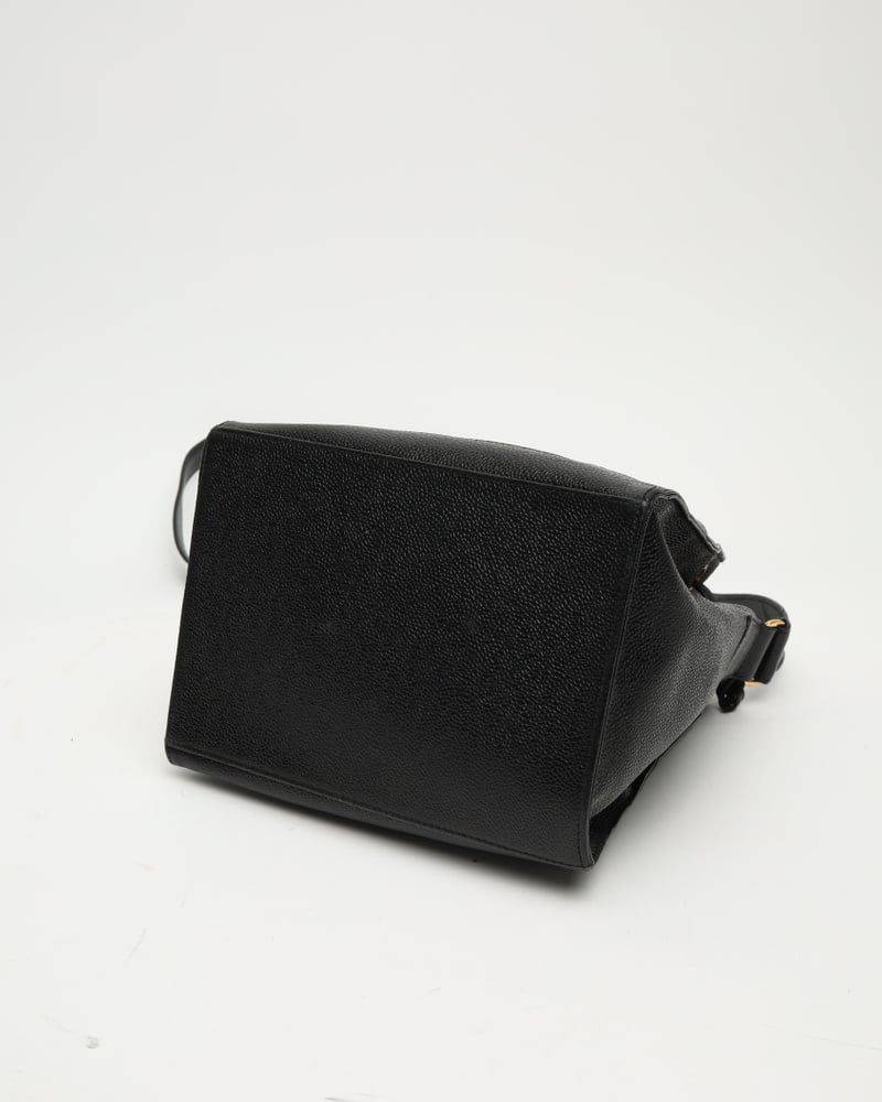 Chanel Cc Caviar Bucket Bag