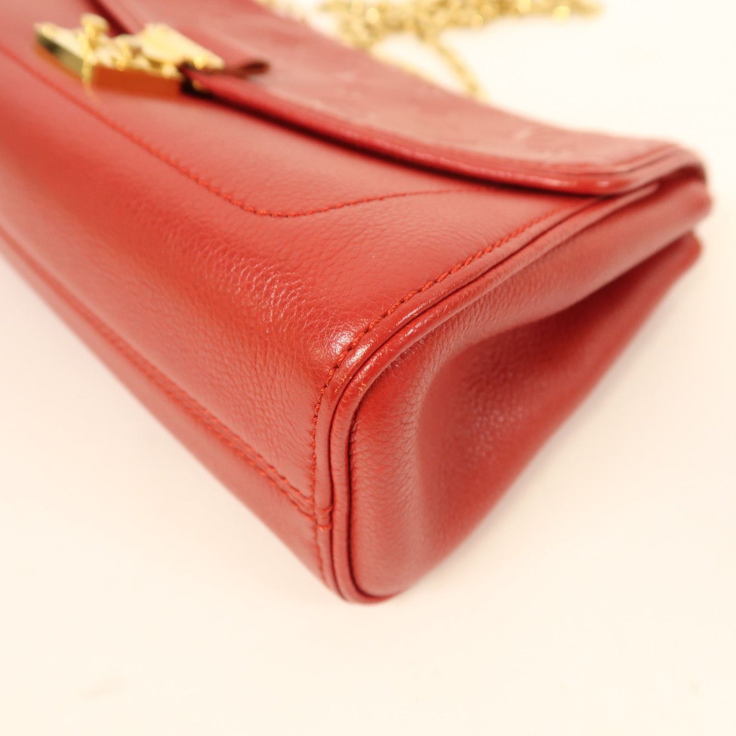 Louis Vuitton Empreinte St.germain Pm Kinxen Shoulder Back Bag Red Shoulder Bag M 48949