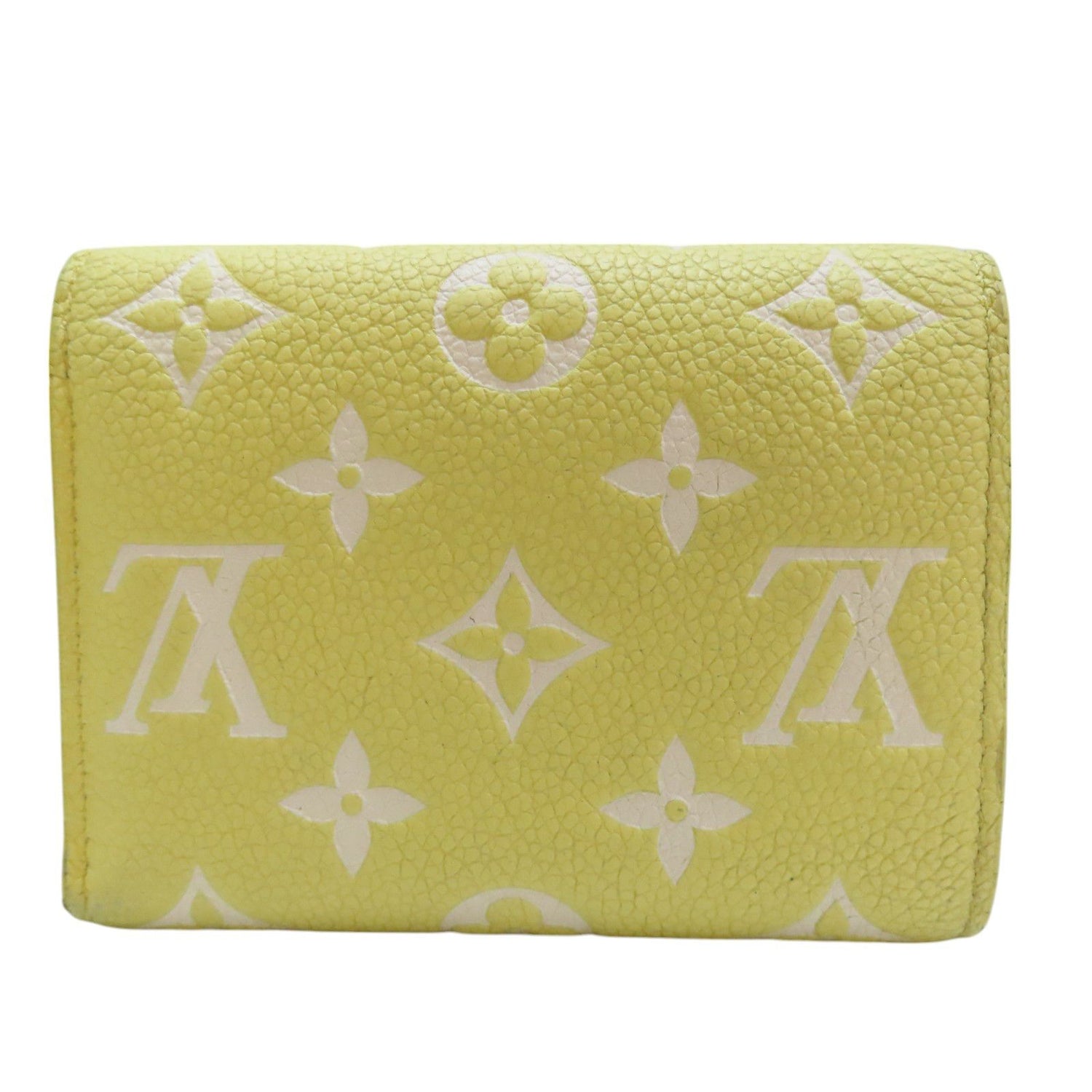 Louis Vuitton Victorine Small Wallet Empreinte Yellow M 81428