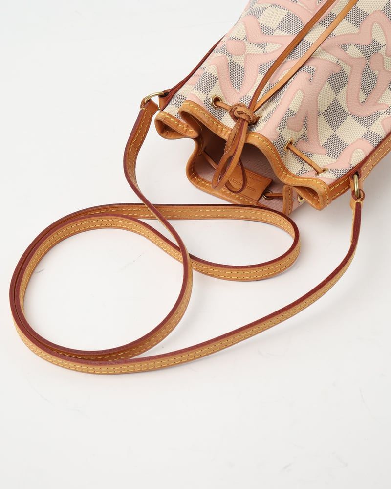 Louis Vuitton Damier Azur Tahitienne Nano Noé Crossbody Bag