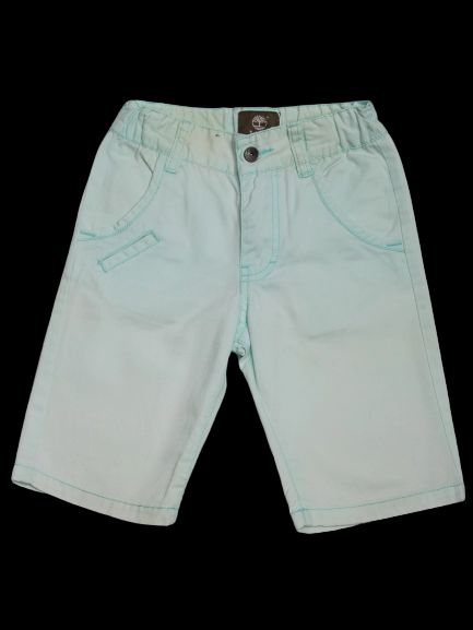 Good Timberland White Cotton Shorts for Kids, Size 4