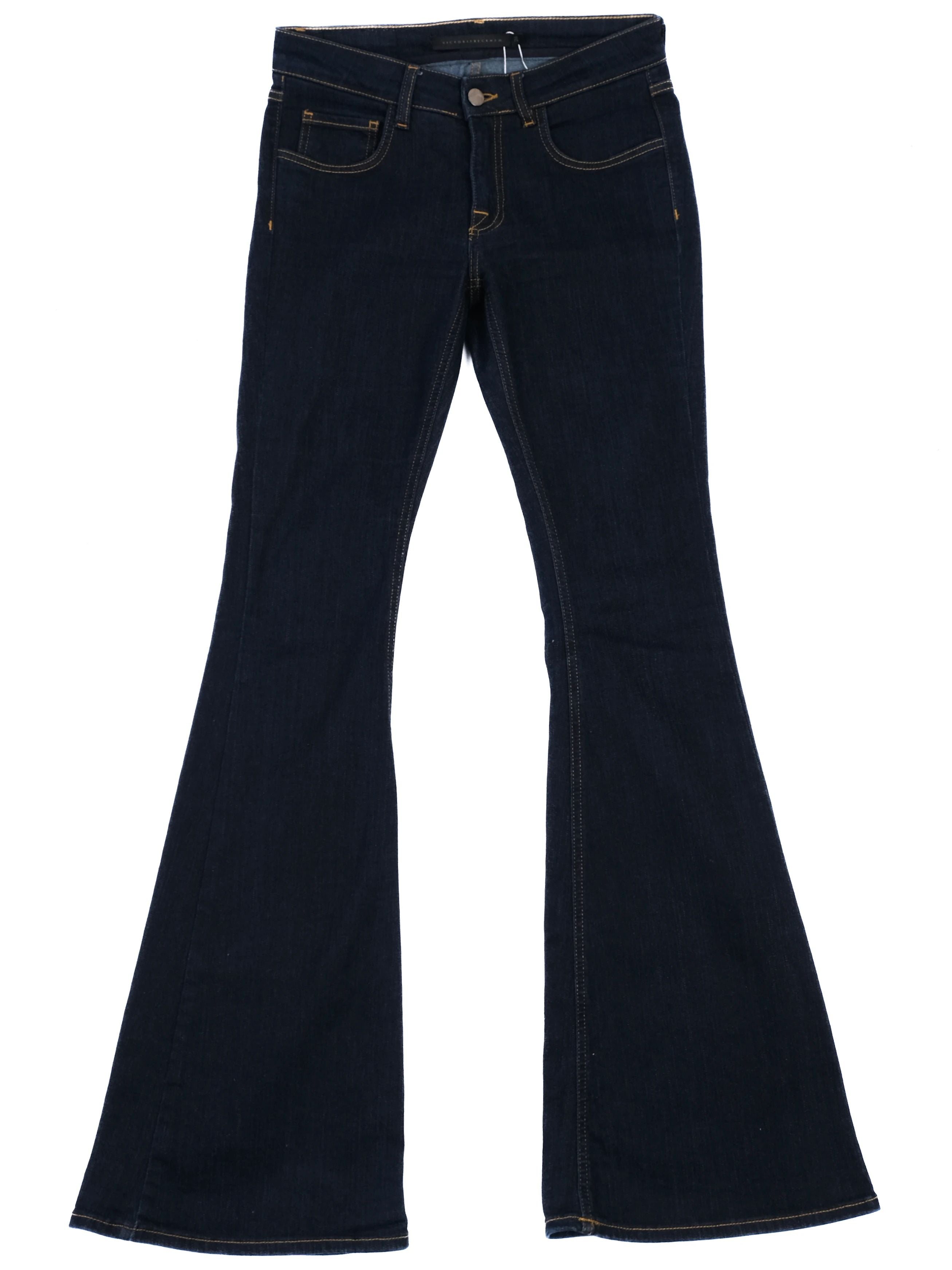 Excellent Victoria Beckham Blue Cotton Dress Size S