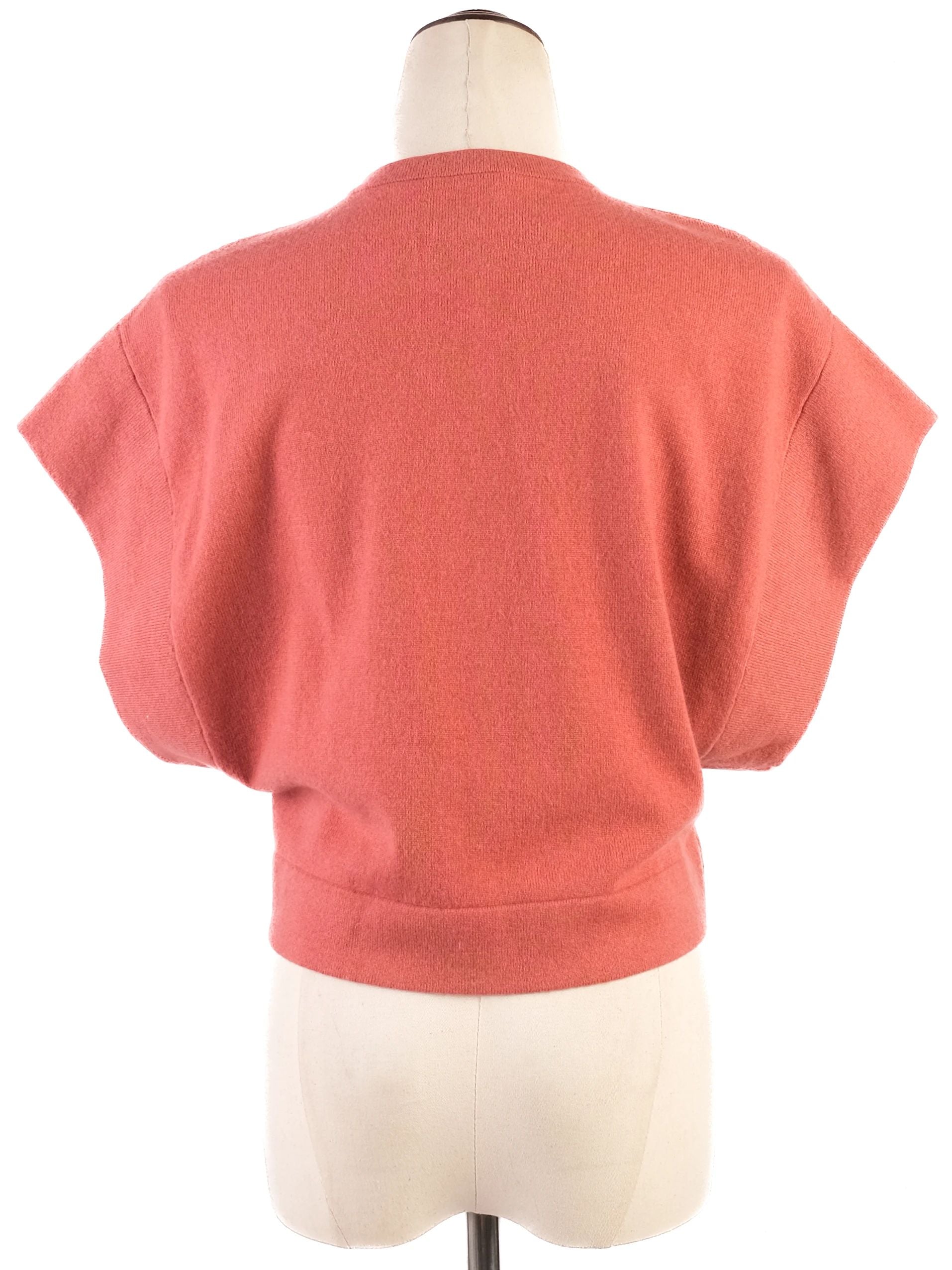 Excellent Brunello Cucinelli Orange Cashmere Sweater Size S