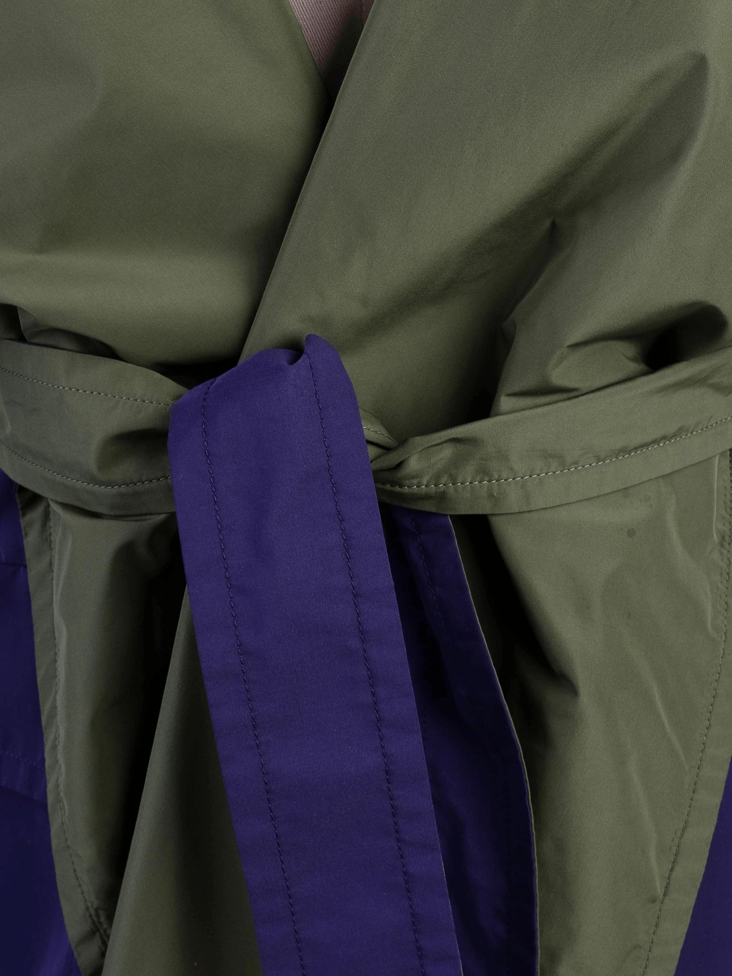 Max Mara Perfect Condition Blue Two-Tone Coat Size XS