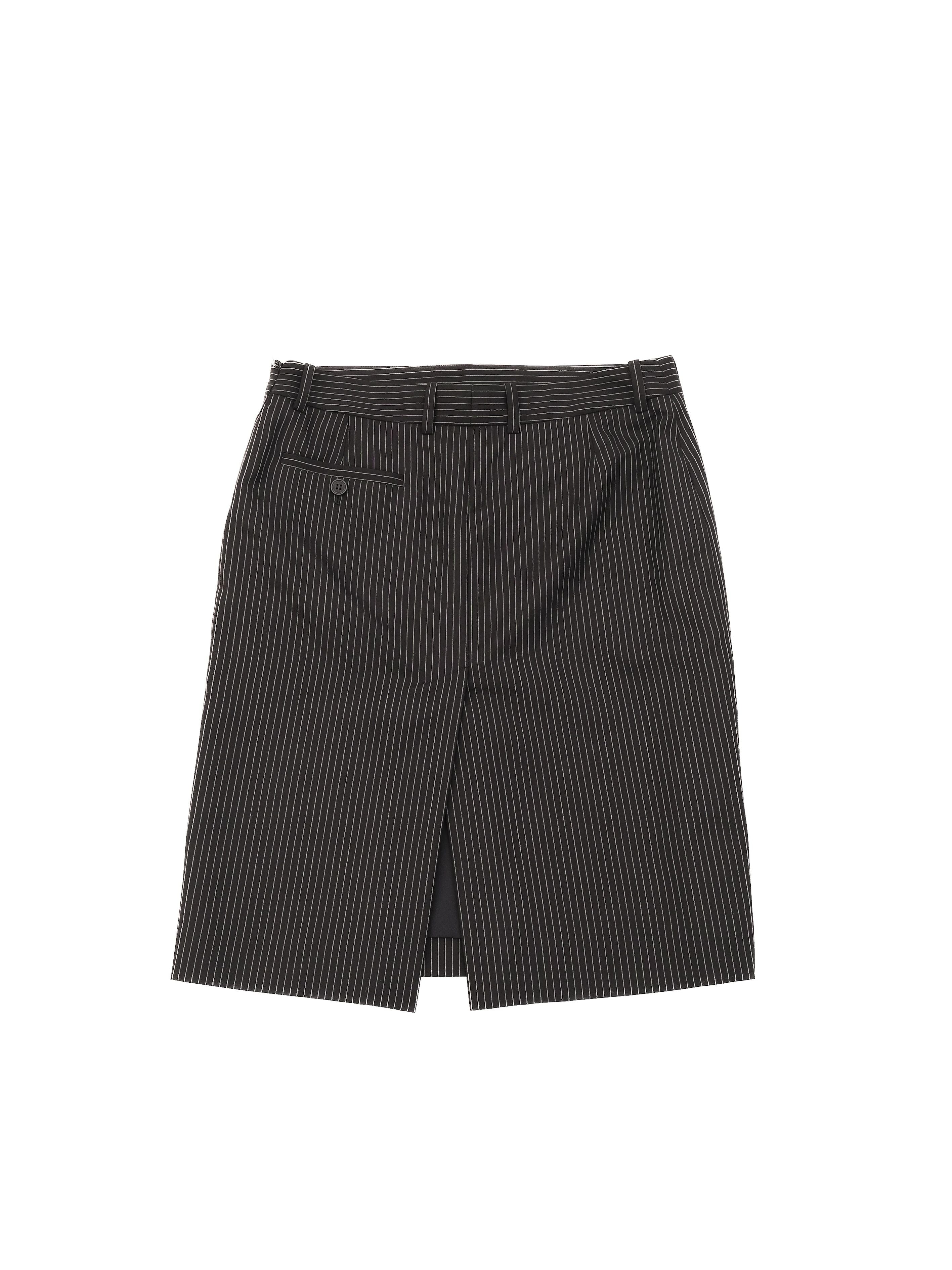 Excellent Saint Laurent Black Pinstripe Blazer Size M Women