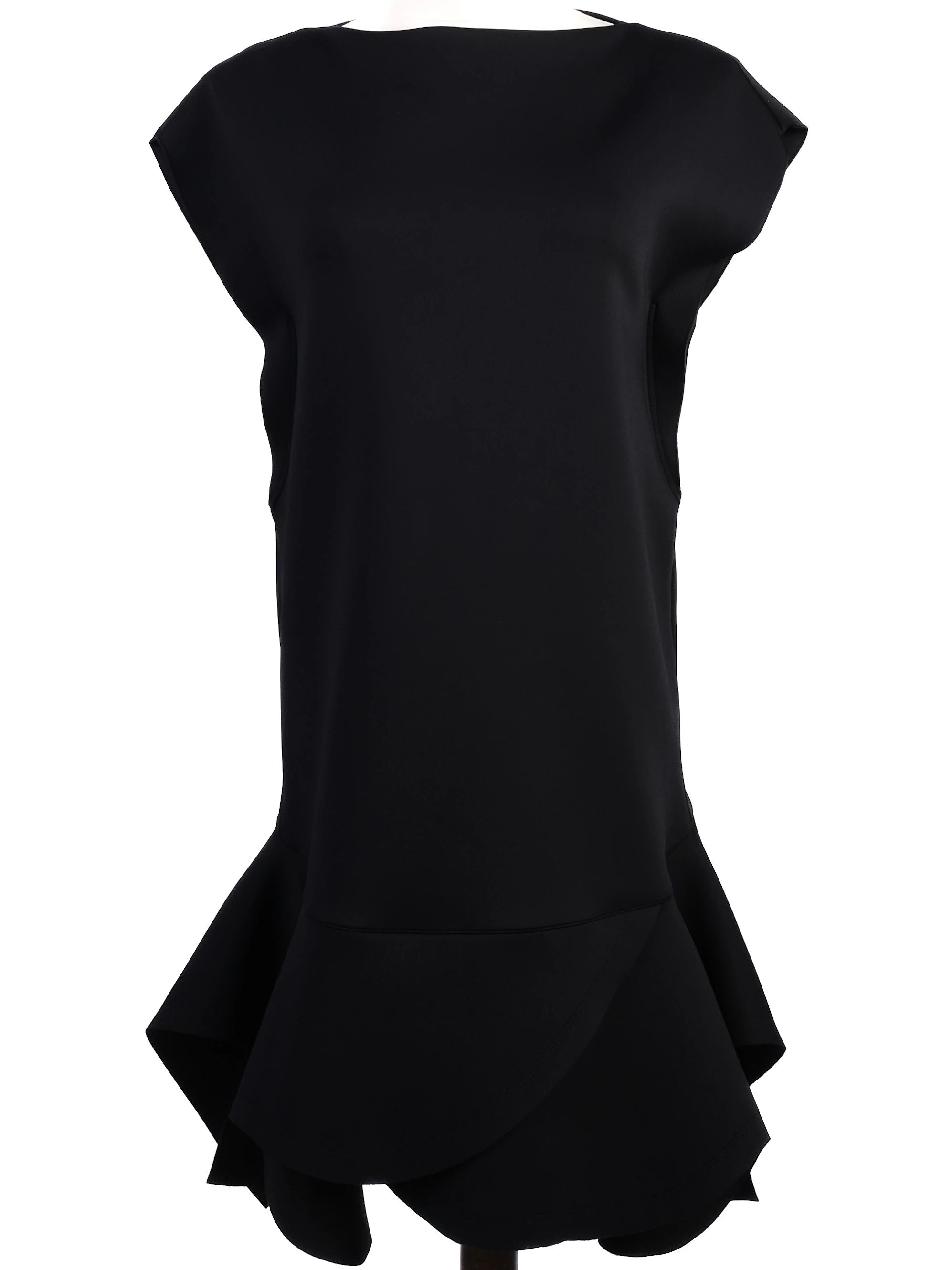 Givenchy Black Sleeveless Flared Dress Excellent Condition