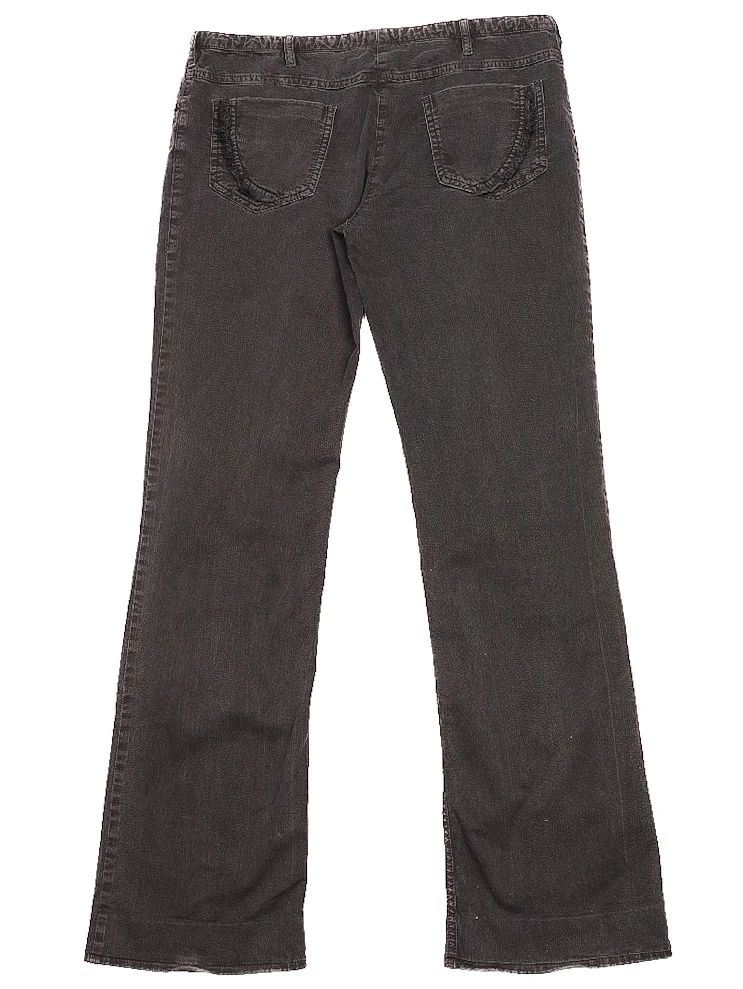 Excellent Prada Gray Cotton Pants Size M for Women