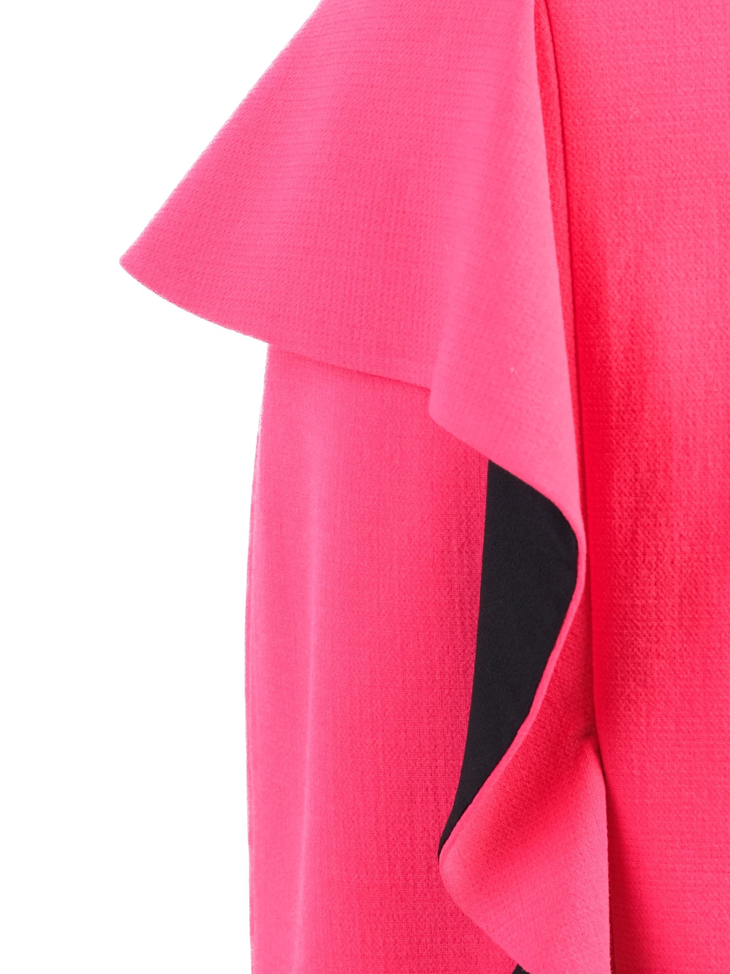 Excellent Emilio Pucci Pink Wool Dress Size M Peplum Style