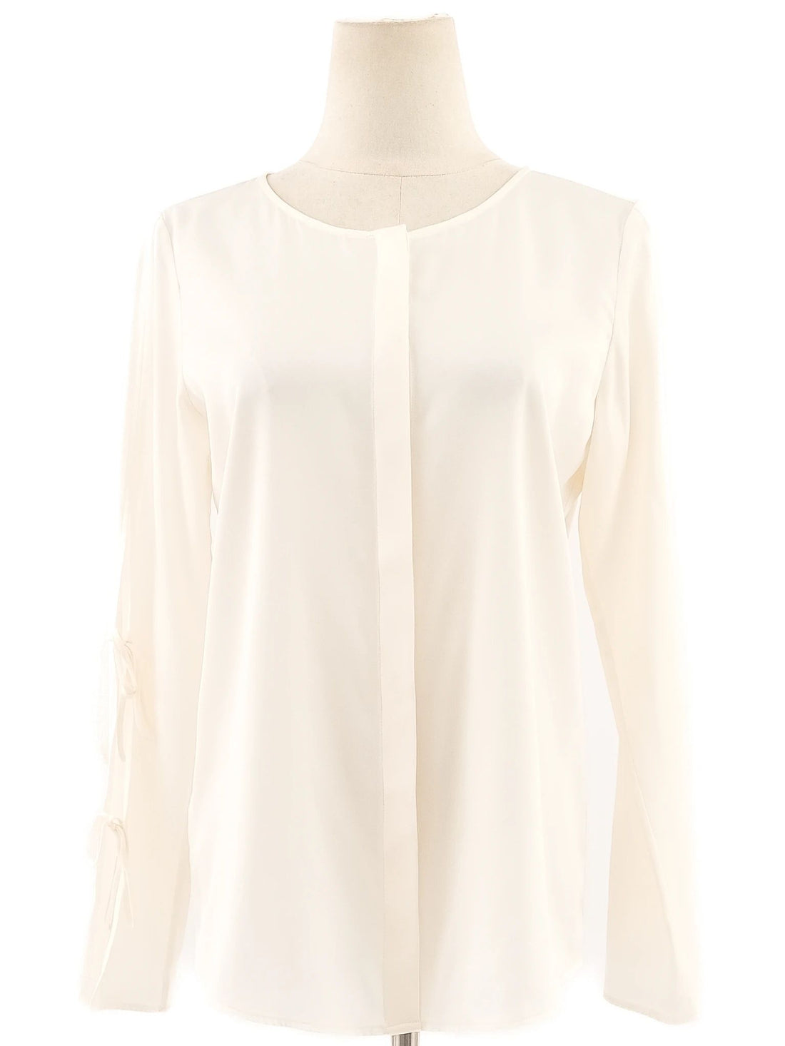 Excellent Hugo Boss Yellow Silk Blouse Long Sleeve XS