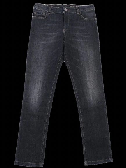 Excellent Dolce Gabbana Black Denim Jeans for Kids Size 10