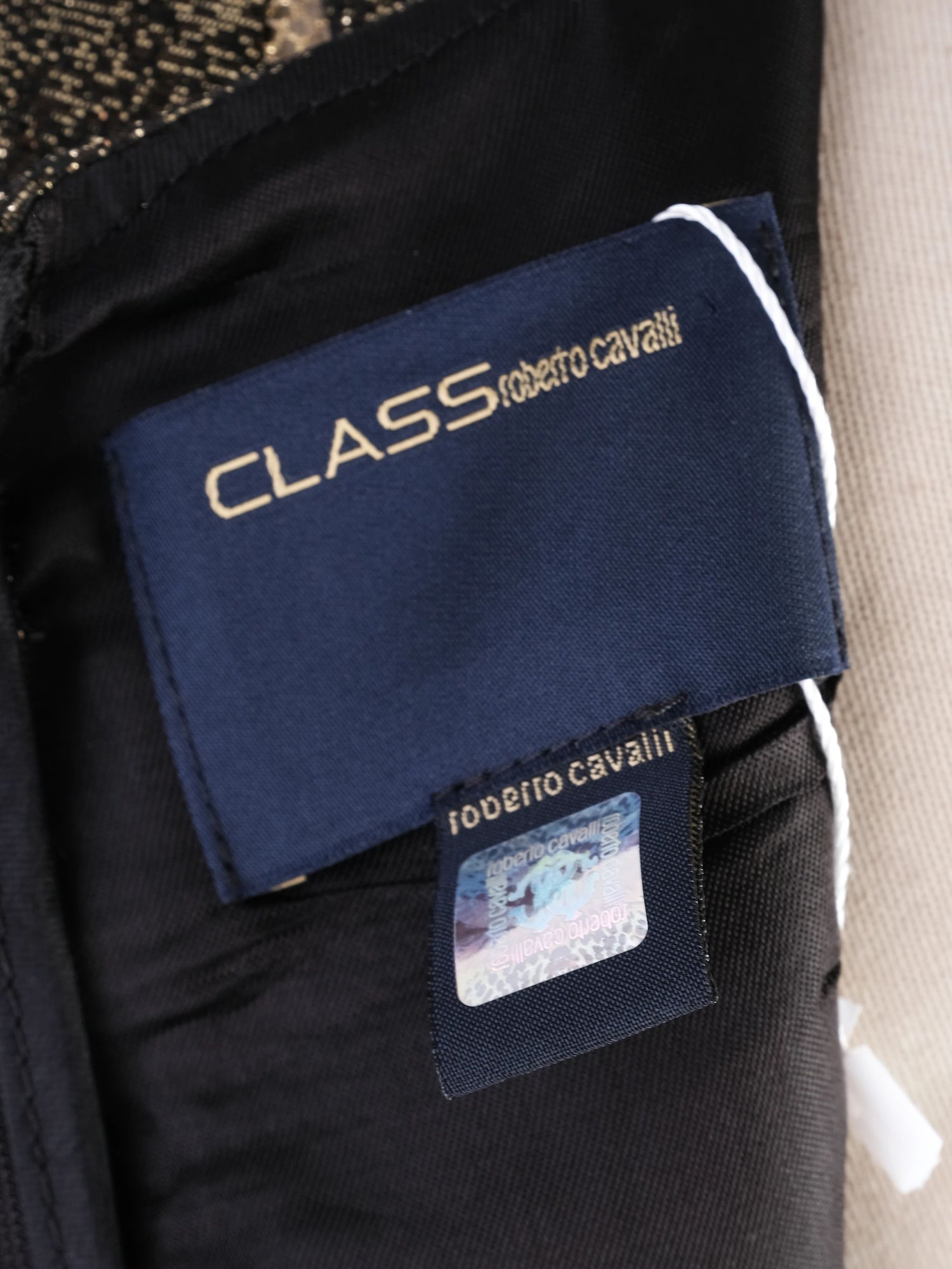 Excellent Roberto Cavalli Yellow Wool Sleeveless Dress Size L