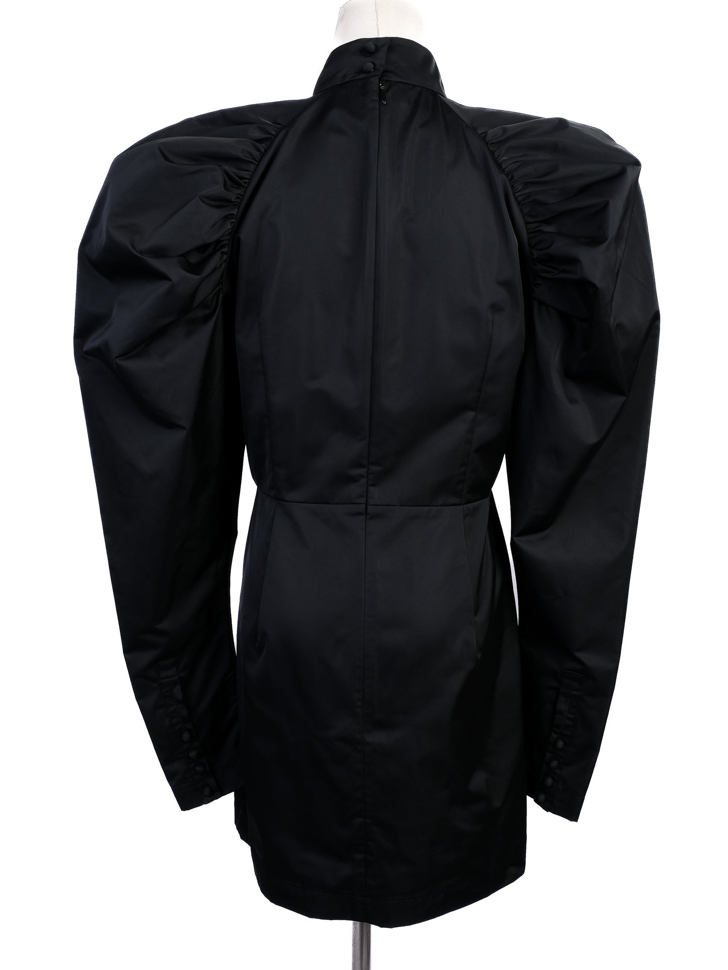 Excellent Rotate Black Structured Dress Polyester Size N/A