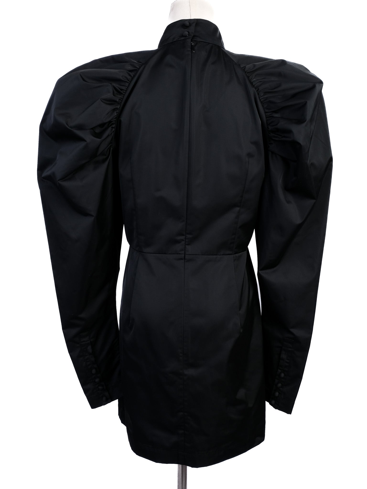 Excellent Rotate Black Structured Dress Polyester Size N/A