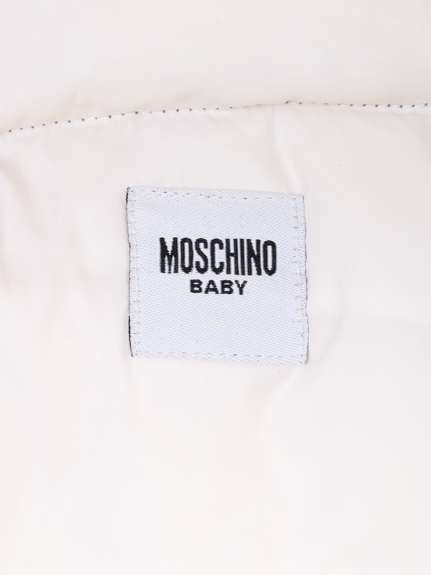 Excellent Moschino Baby Sleeping Bag Gray Polka Dot for Kids