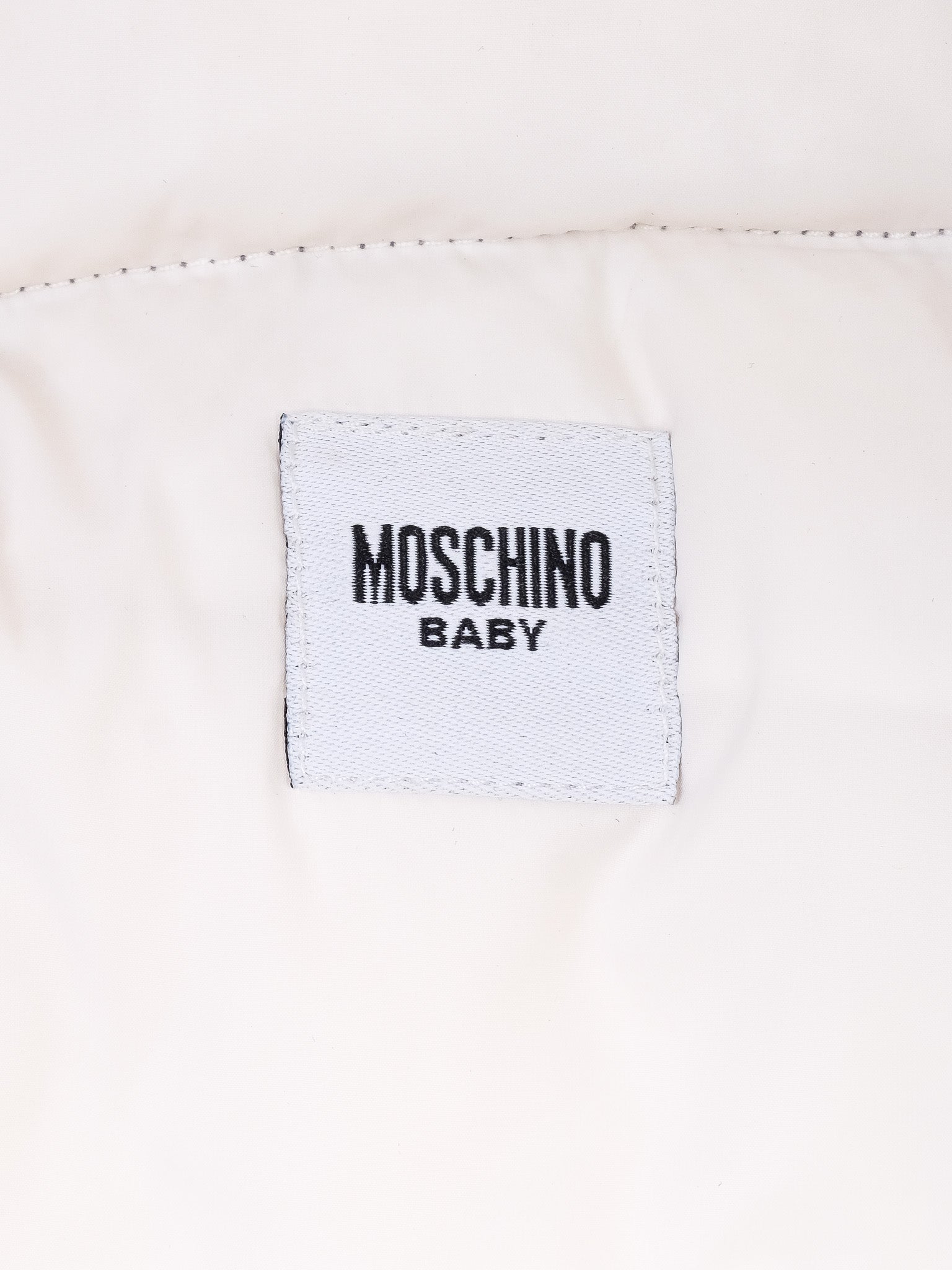 Excellent Moschino Baby Sleeping Bag Gray Polka Dot for Kids