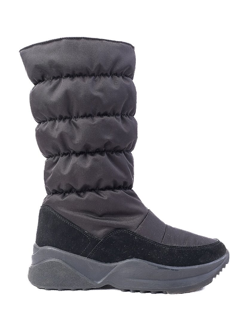 NEW Jog Dog Black Winter Boots Size 37 with Side Zipper