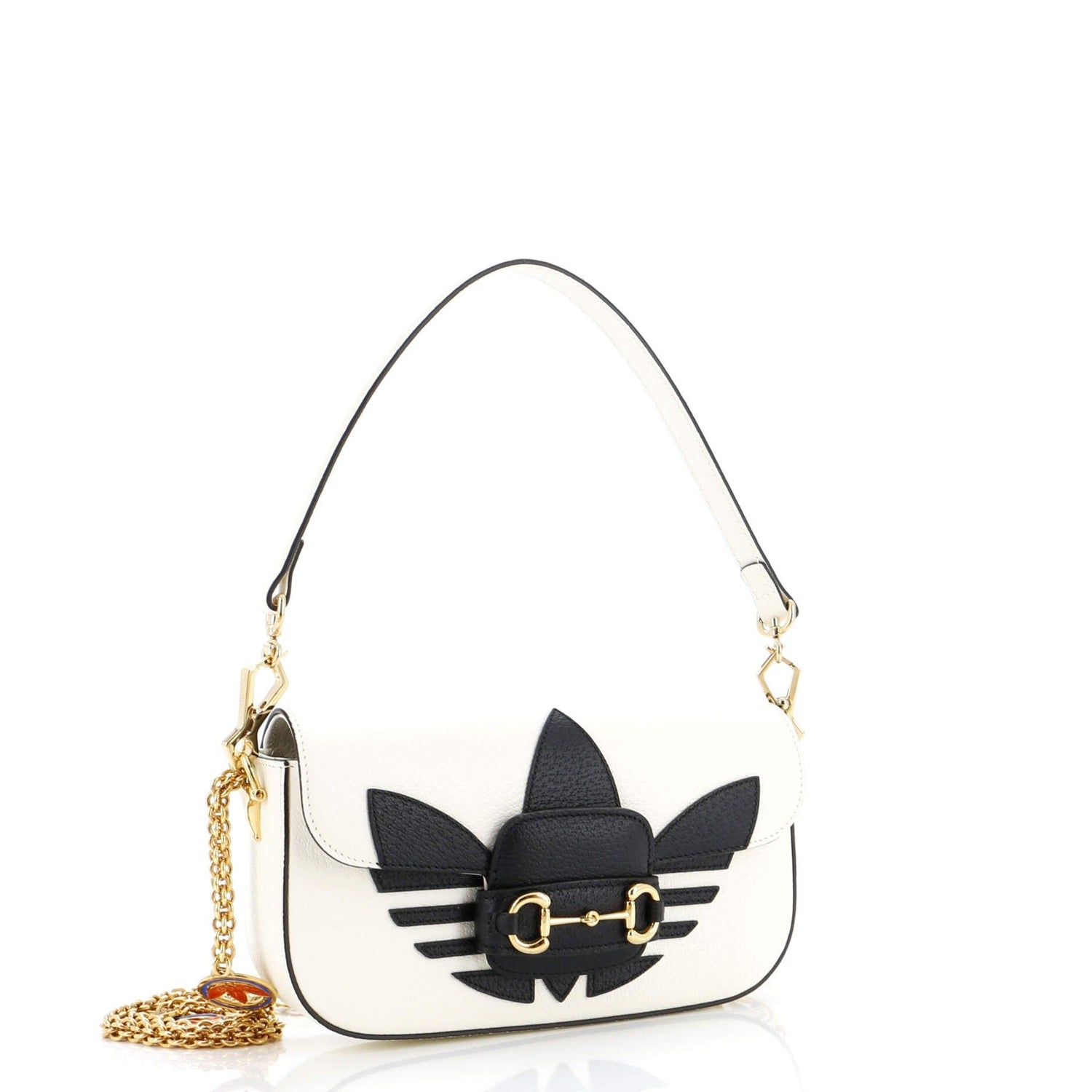 Gucci X Adidas Horsebit 1955 Shoulder Bag Leather East West