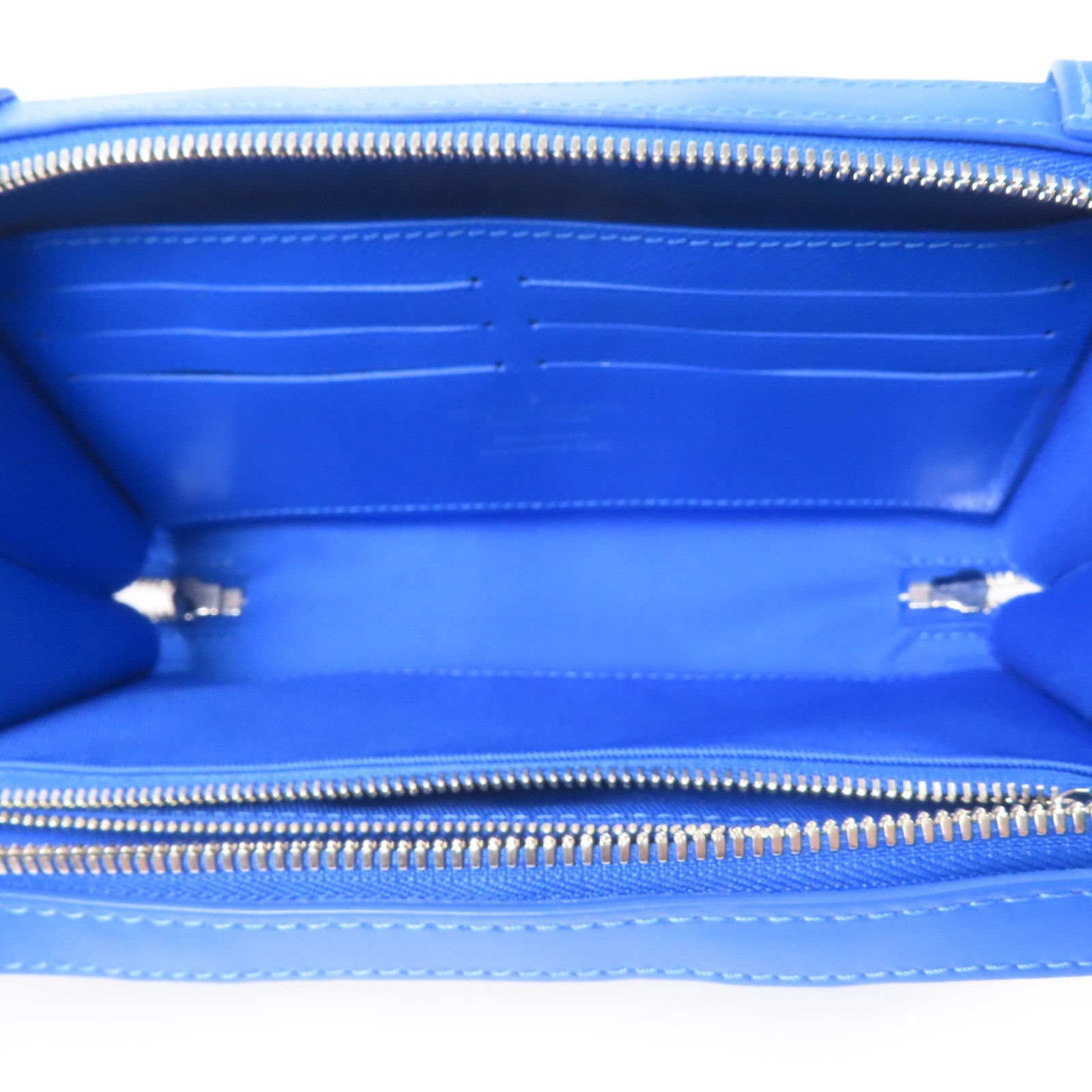 Louis Vuitton Monogram Clouds Soft Trunk Wallet Blue Shoulder Bag M 45432