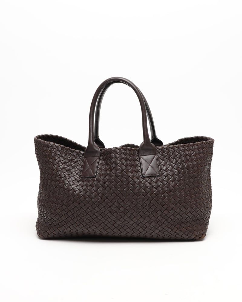 Bottega Veneta Intrecciato Cabat MM Tote Bag