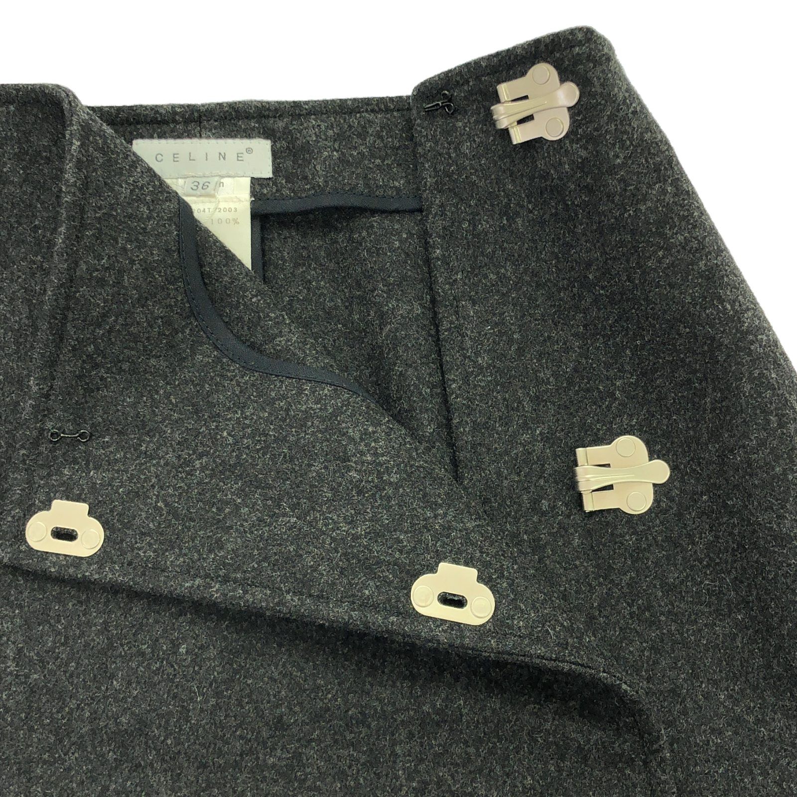 Celine Skirt Wool Gray 36