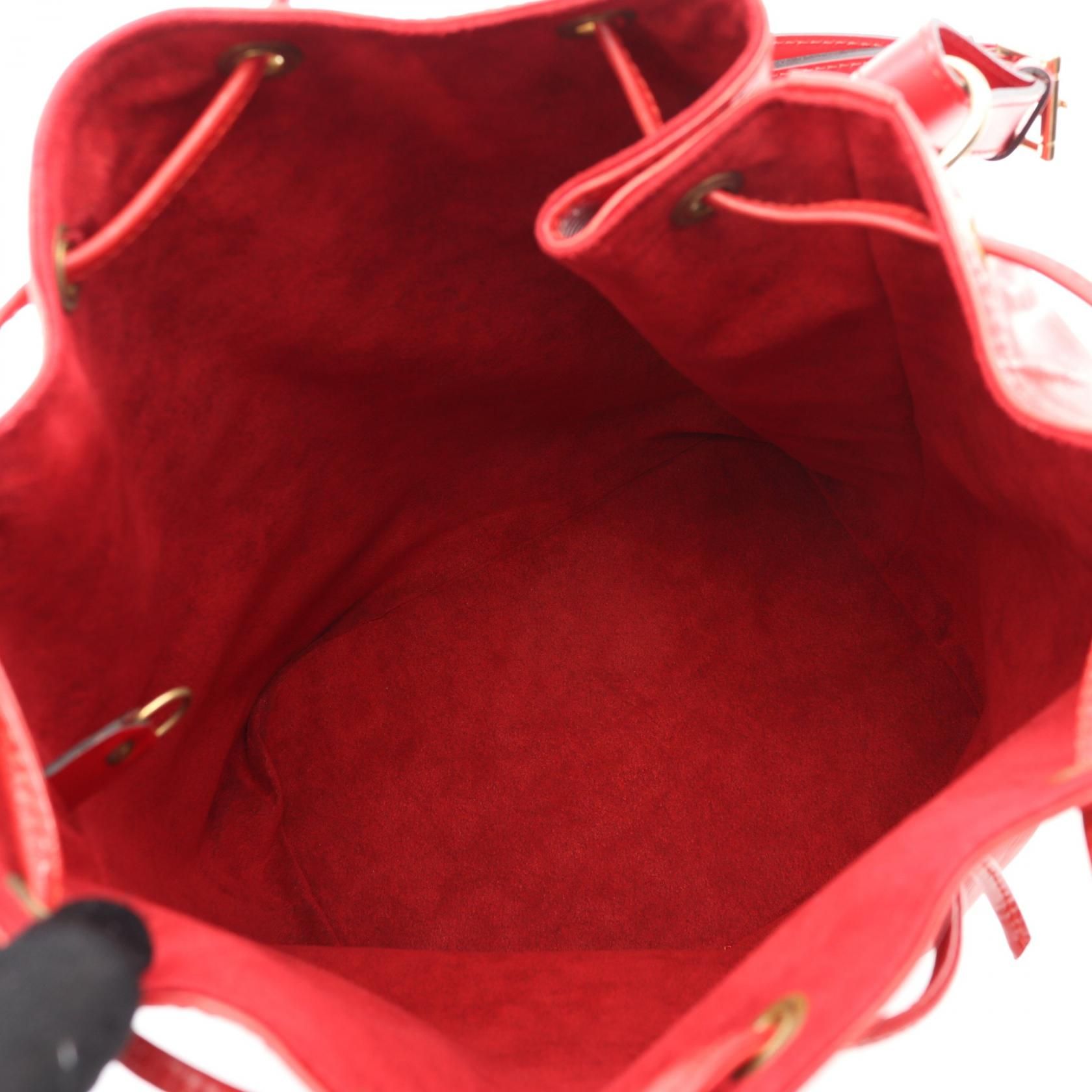 Louis Vuitton Noe Castilian Red Red Shoulder Bag M 44007