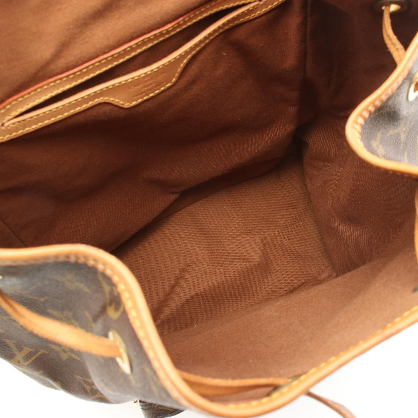 Louis Vuitton Montsouris Gm Brown Backpack Backpack M 51135