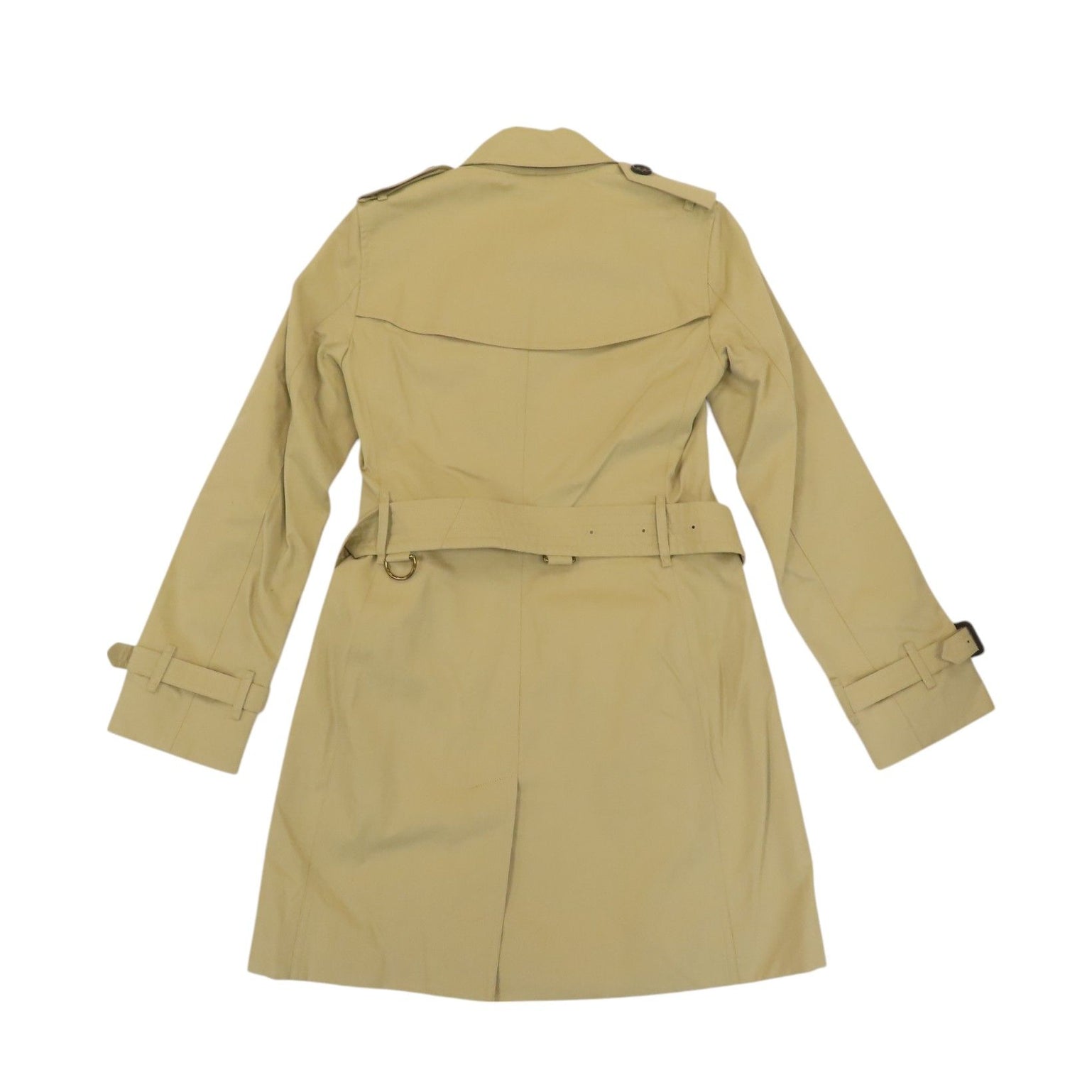 Burberry Windbreaker Coat Cotton Khaki 34