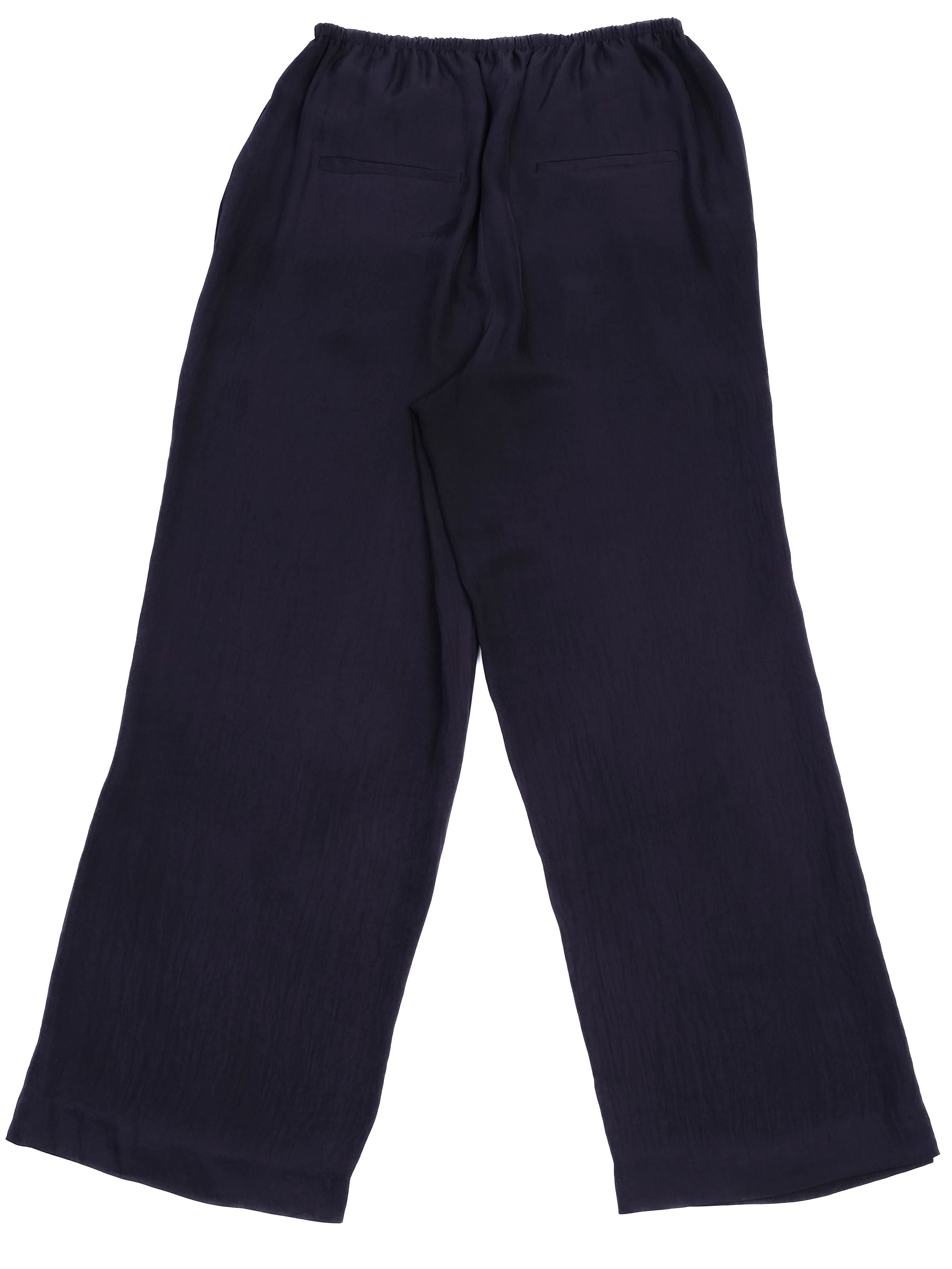 Excellent Vince Blue Wide-Leg Pants Size S Triacetate