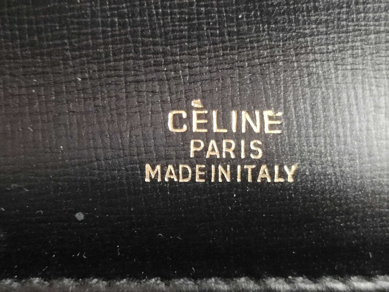 Celine Carriage Hardware Shoulder Leather Bag