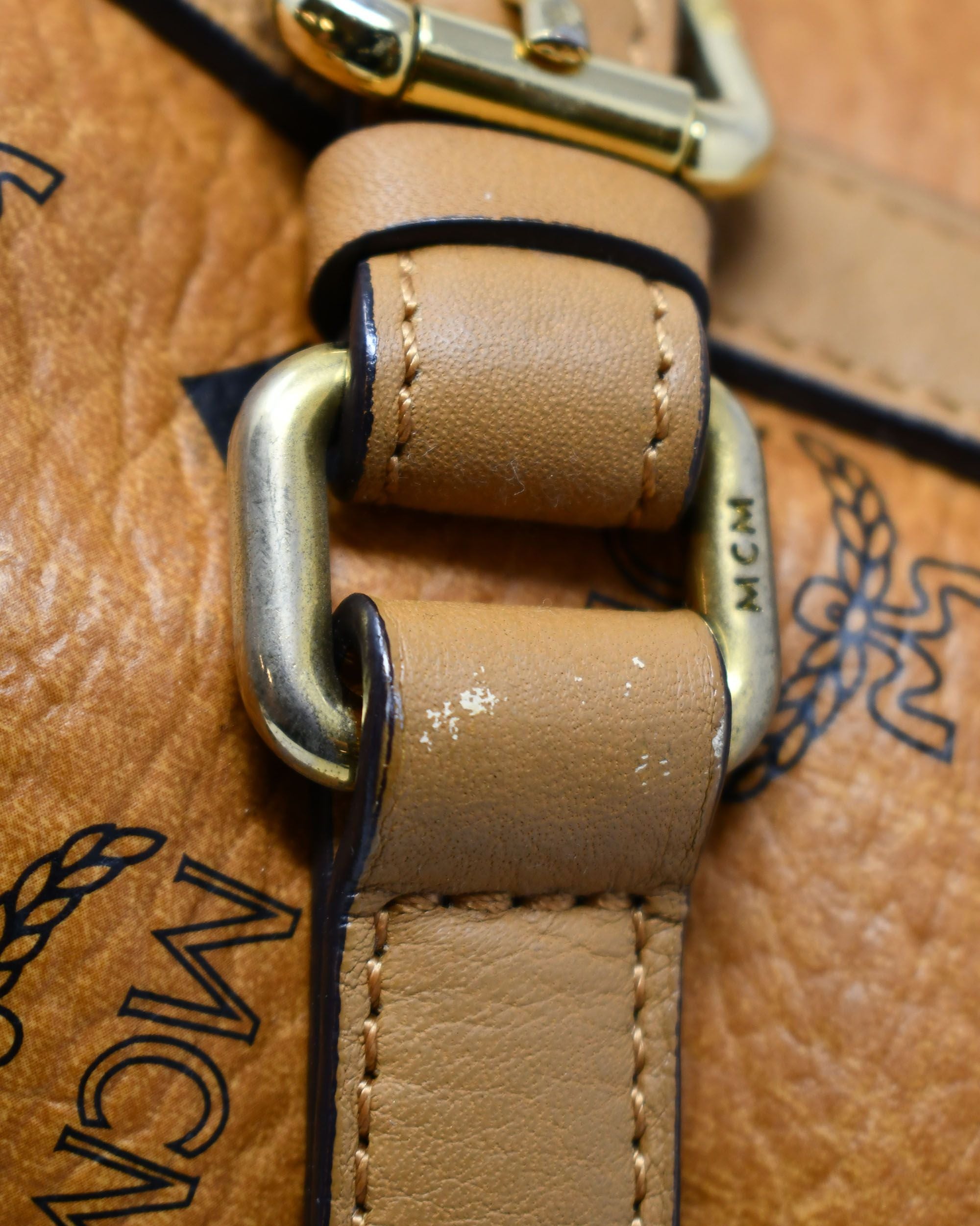 MCM Shoulder Bag Cognac