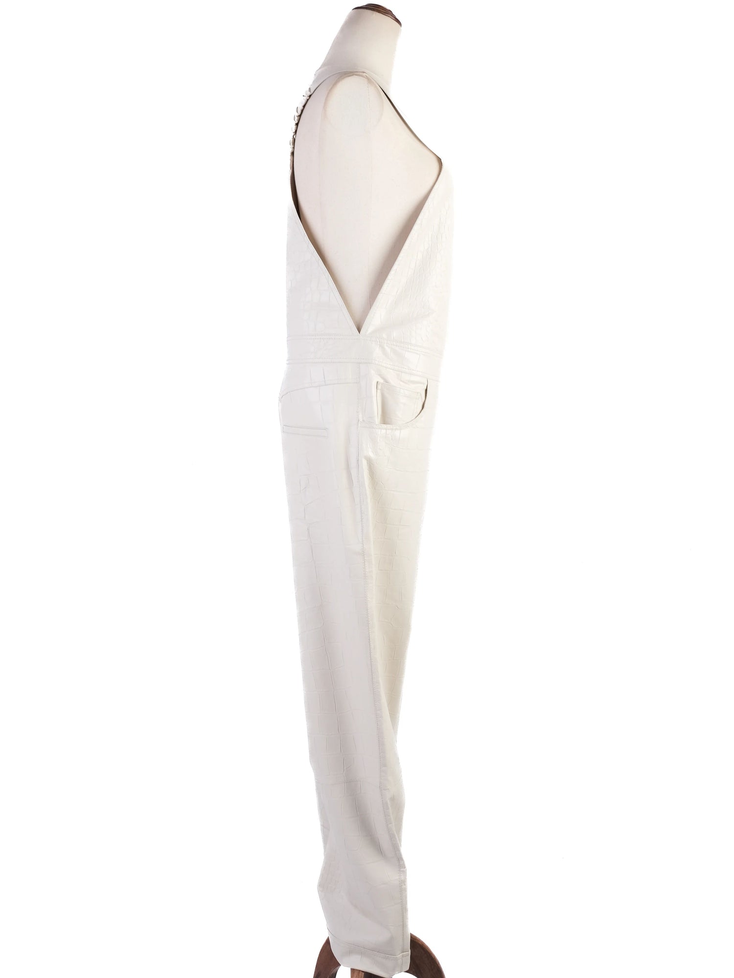 Excellent Nanushka Gray Viscose Jumpsuit Size S with Pockets