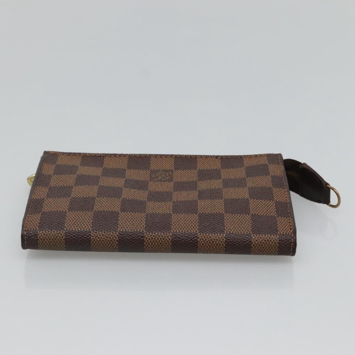 Louis Vuitton Damier Ebene Marais Pouch Lv Auth