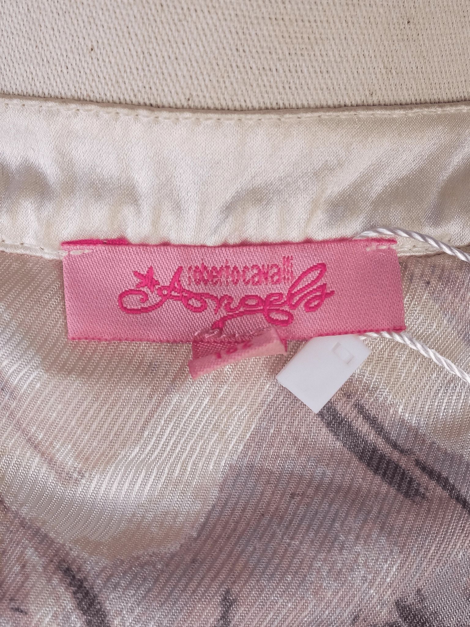 Average Roberto Cavalli Angels White Nylon Cardigan Size 14 For Kids