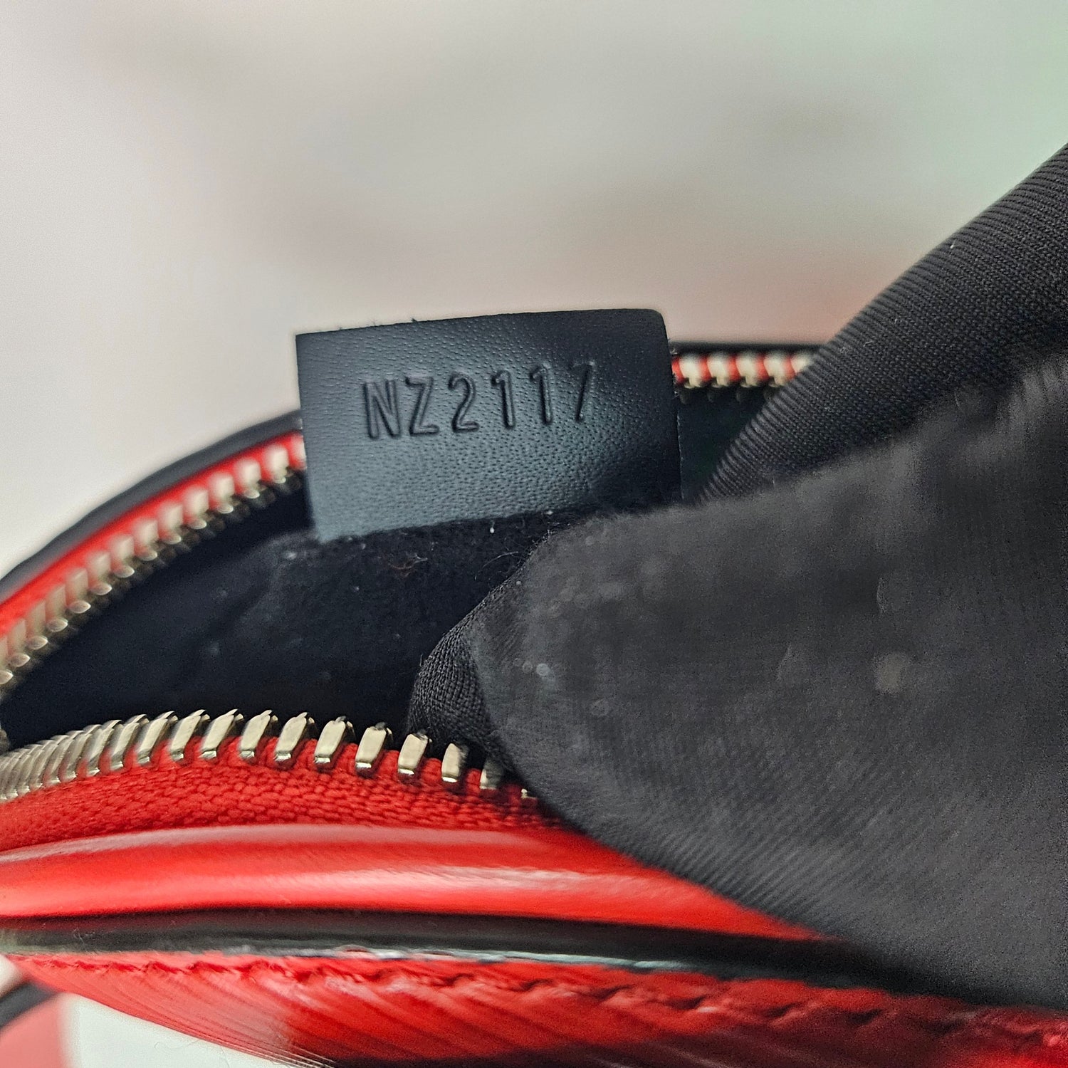 Louis Vuitton Supreme Red White Epi Bumbag
