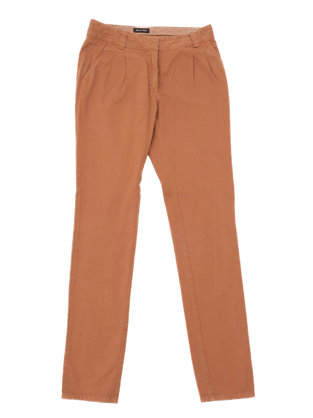 Massimo Dutti Excellent Condition Orange Cotton Pants Size S